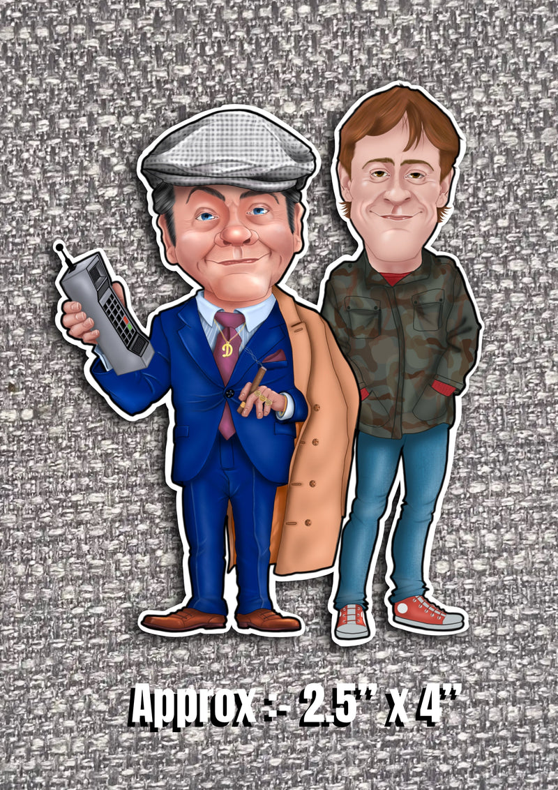 Only Fools & Horses Vinyl Stickers
