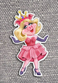 The Muppets Vinyl Stickers miss piggy