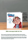 Fathers Day Cards grumpy old fart