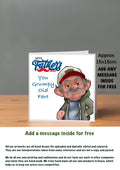 Fathers Day Cards grumpy old fart