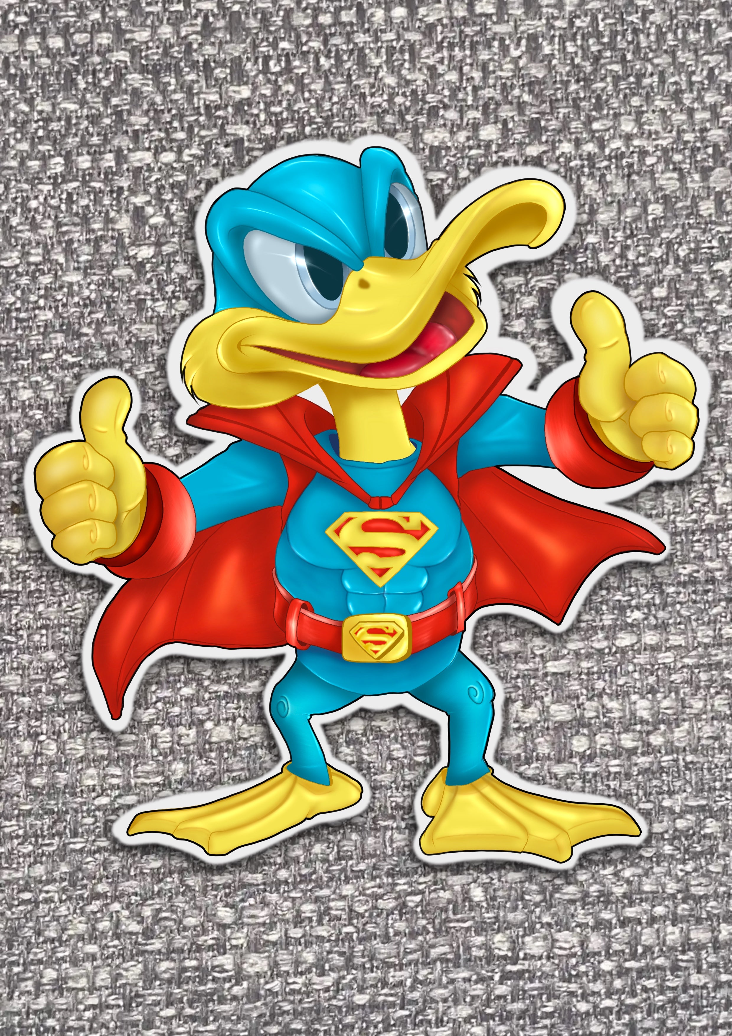 Vinyl Duck Stickers