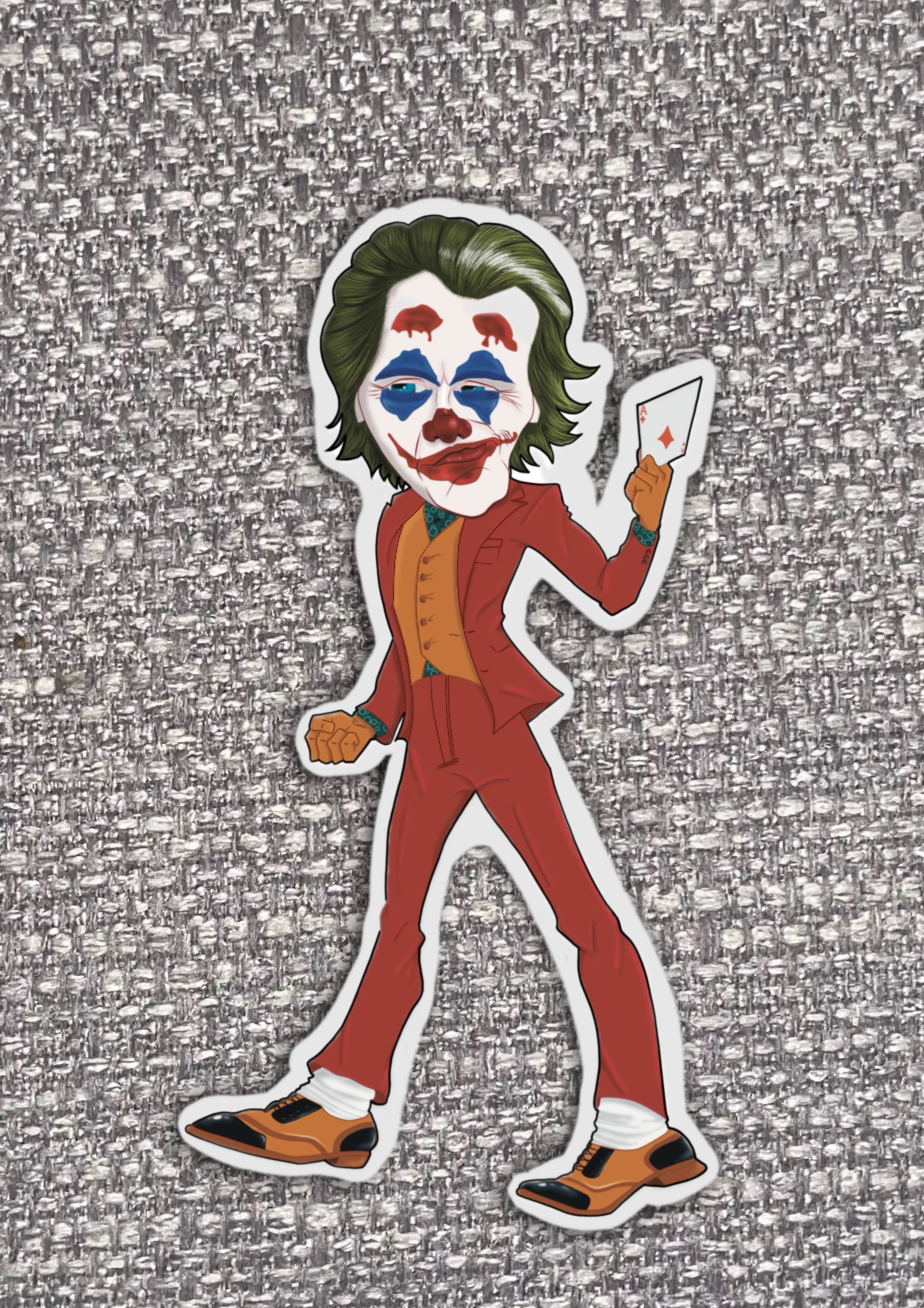 The Joker Vinyl Stickers Marvel/DC
