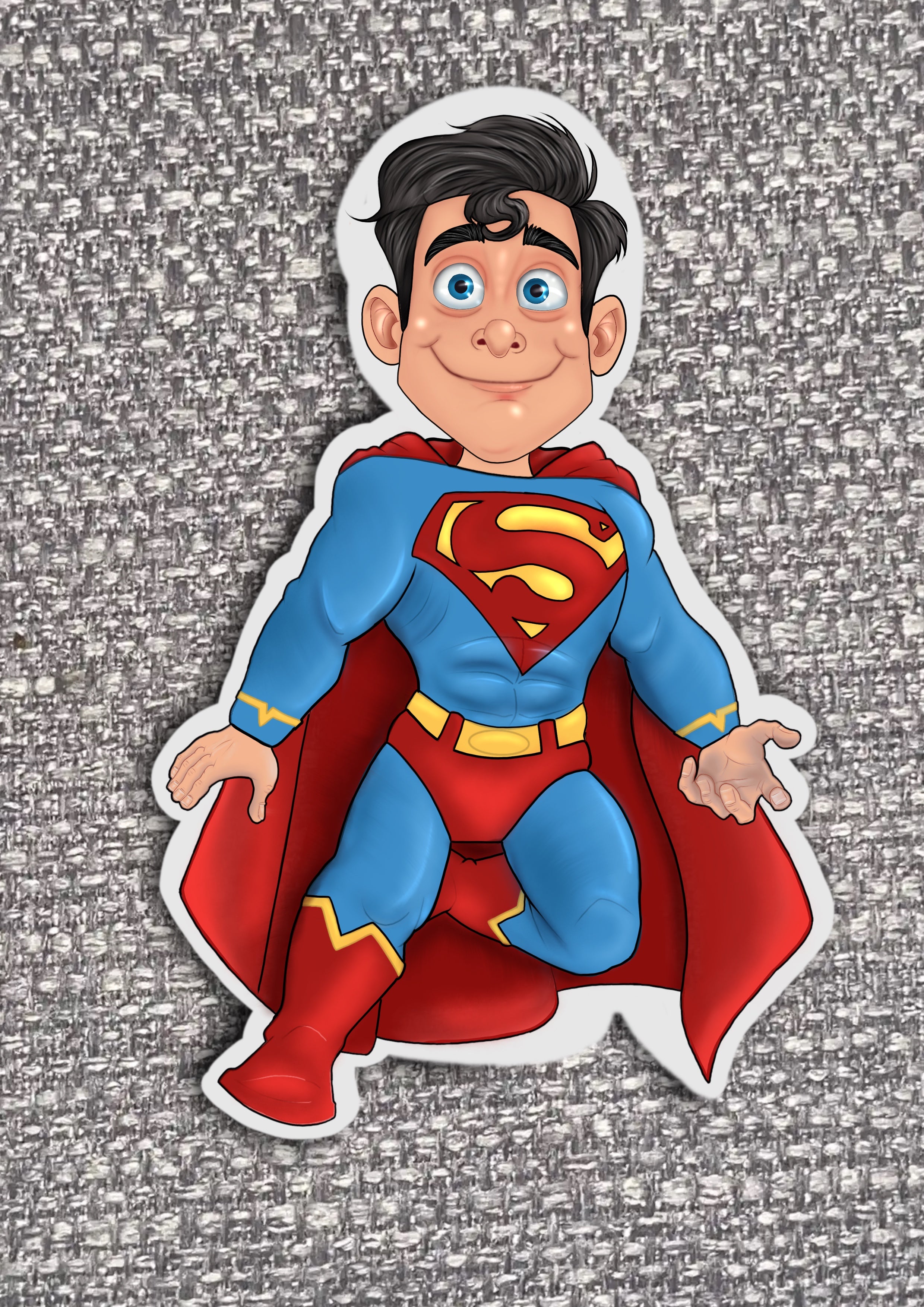 4 x  Vinyl Stickers Marvel/DC
