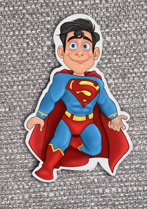 4 x  Vinyl Stickers Marvel/DC
