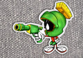 Marvin The Martian Vinyl Stickers Marvel/DC
