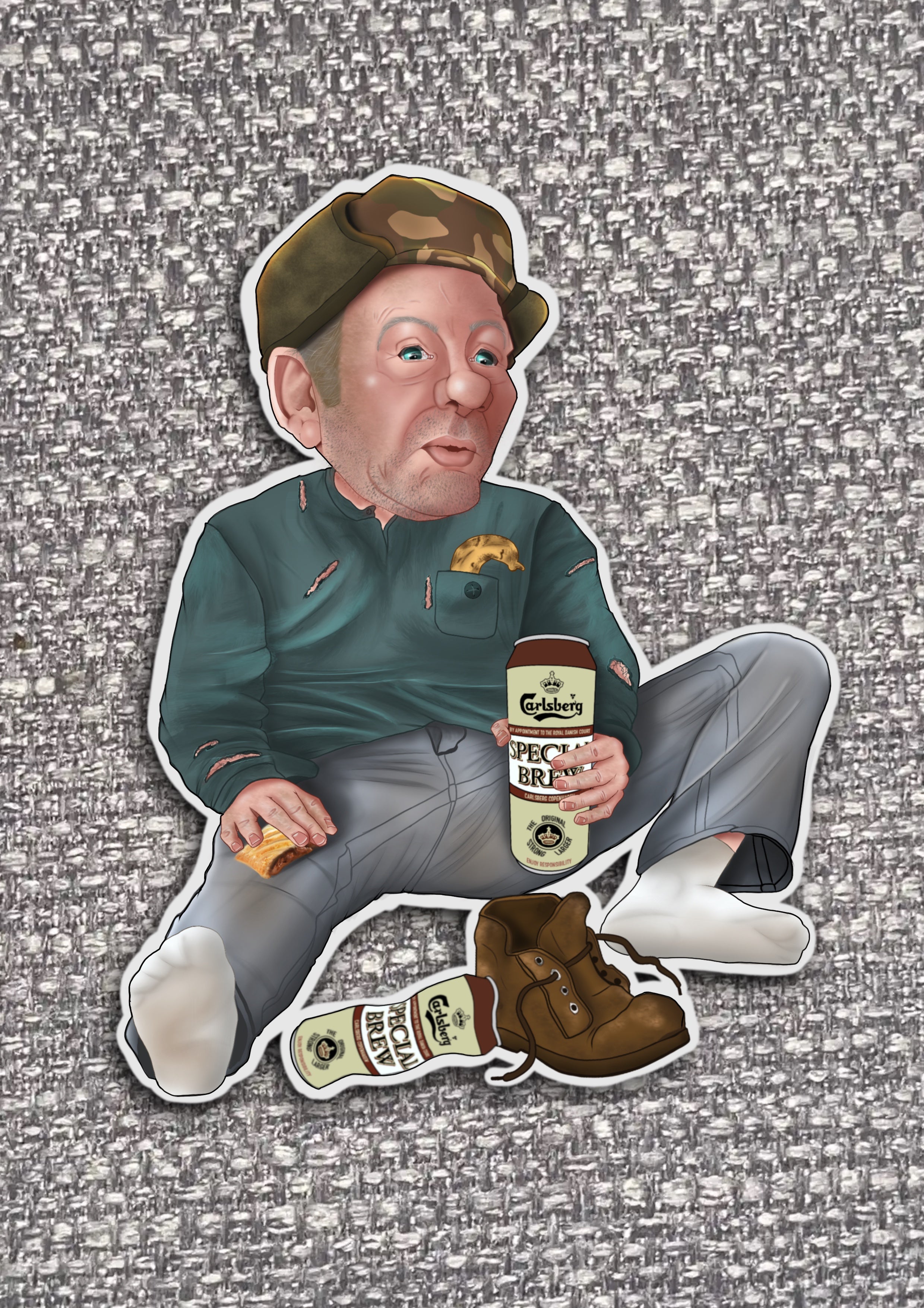 Vinyl Stickers Still Game Stickers by The Green Hoodie Collections
