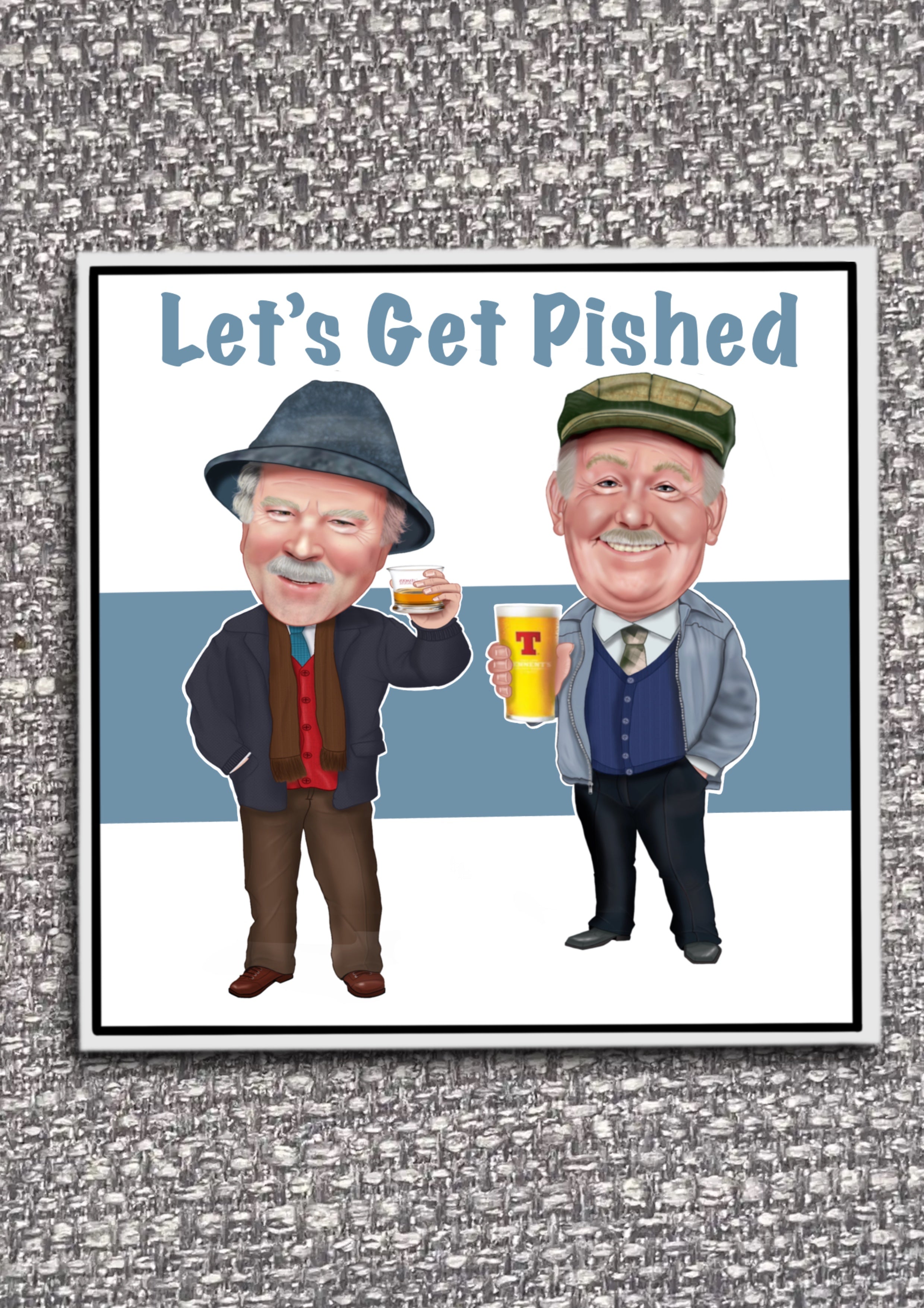 Vinyl Stickers Still Game Stickers auld pals by The Green Hoodie Collections