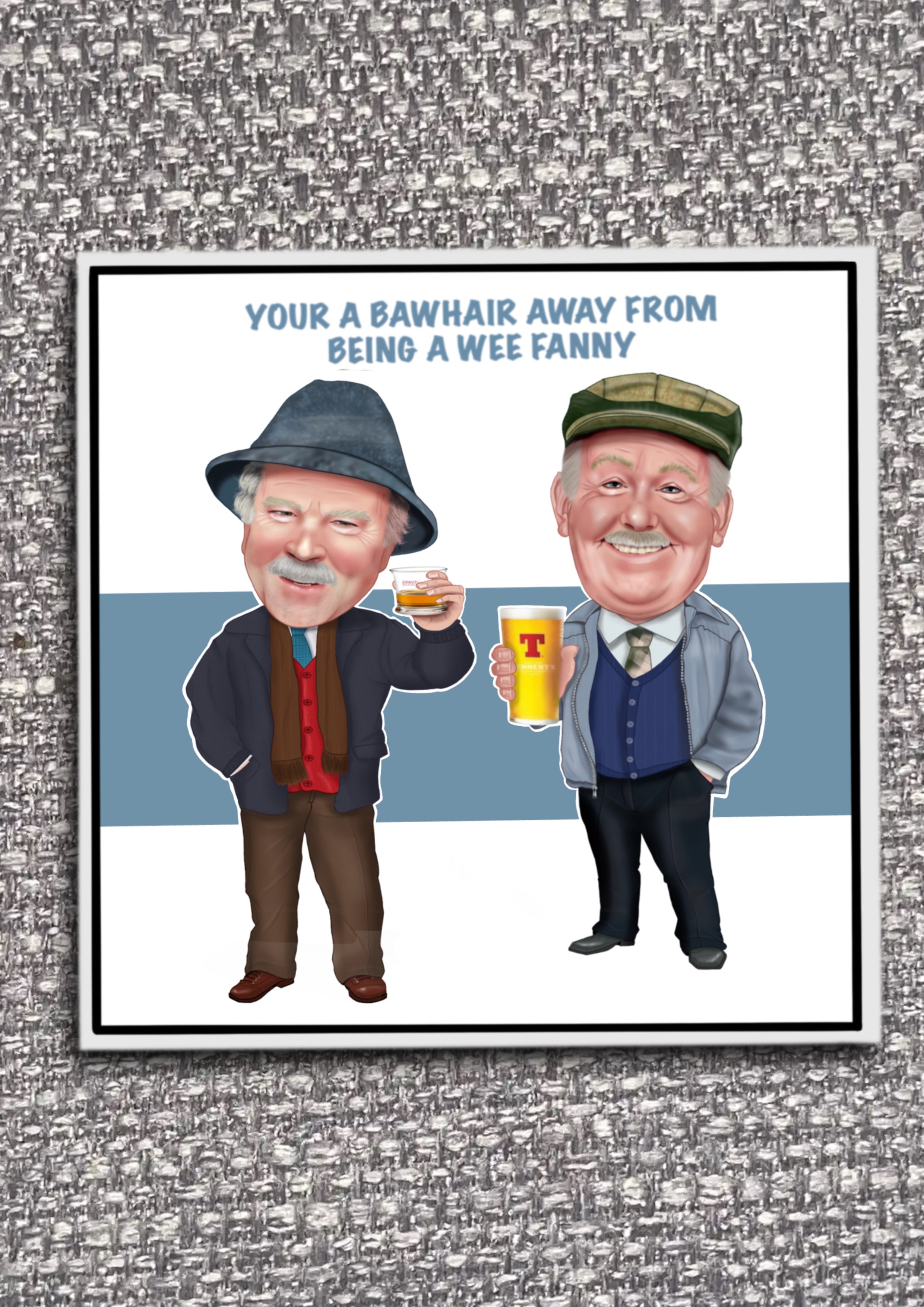 Vinyl Stickers Still Game Stickers auld pals by The Green Hoodie Collections