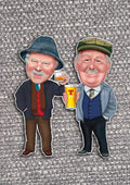 Vinyl Stickers Still Game Stickers auld pals by The Green Hoodie Collections