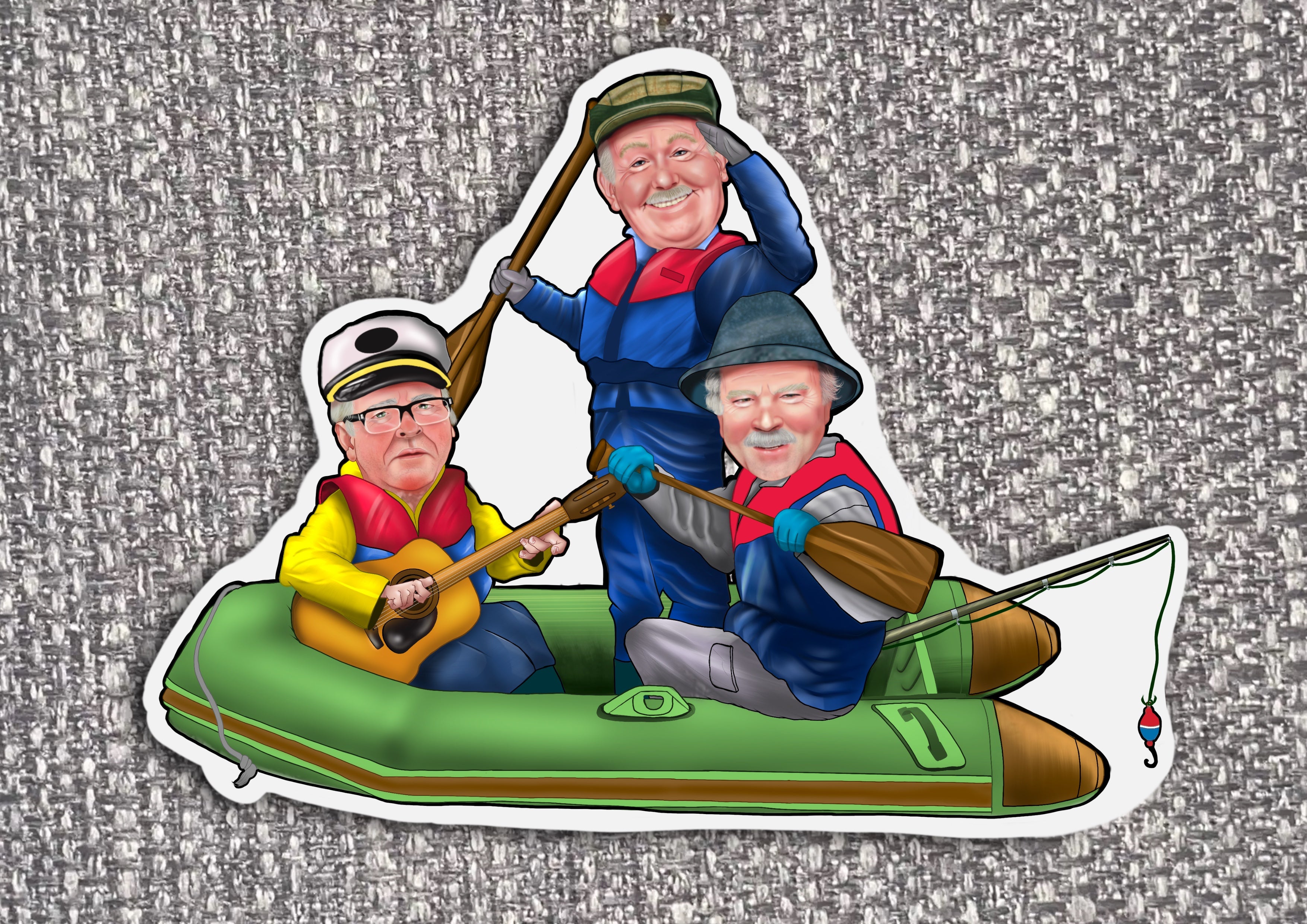 Vinyl Stickers Still Game Stickers auld pals by The Green Hoodie Collections