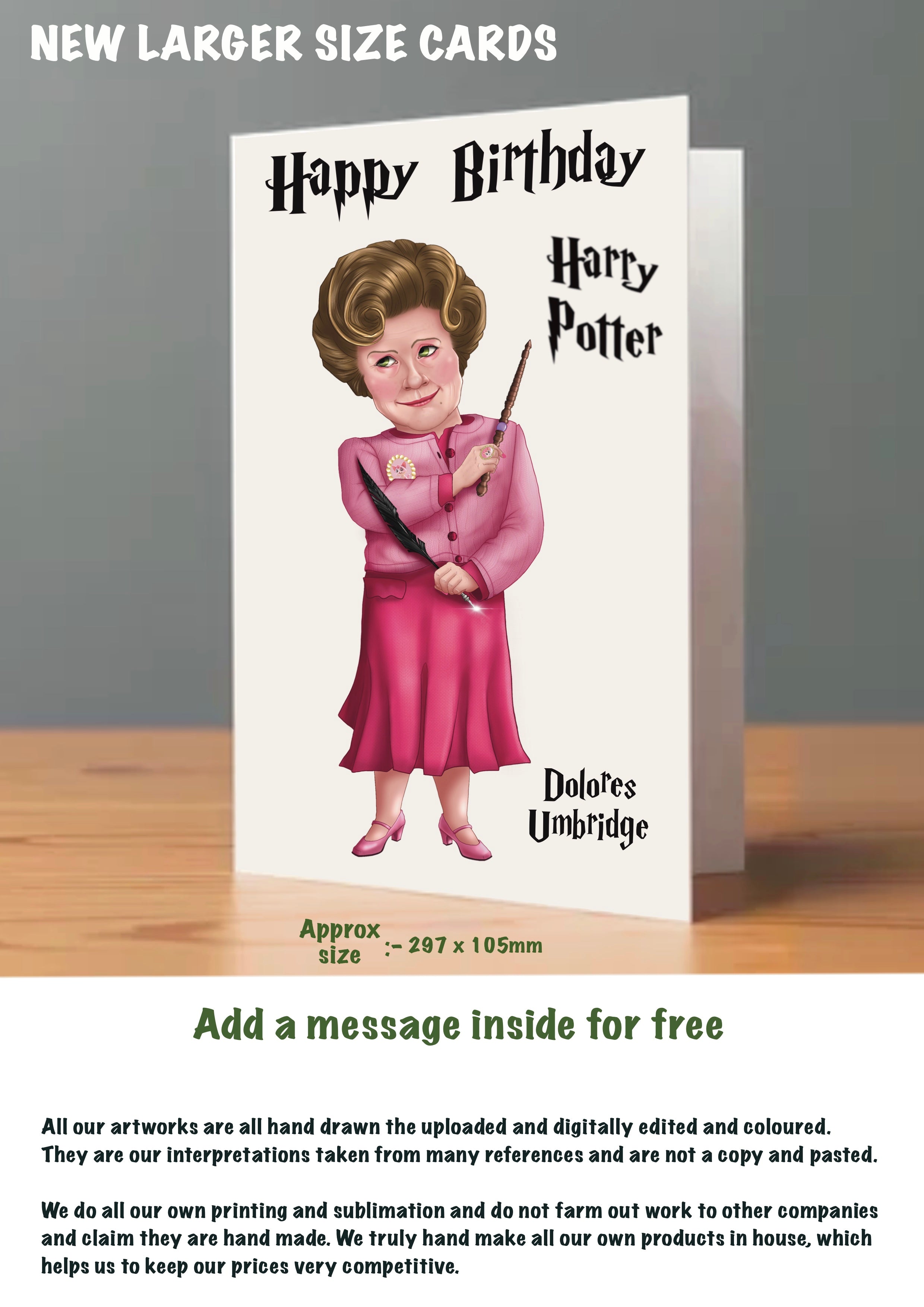 Harry Potter Birthday Cards