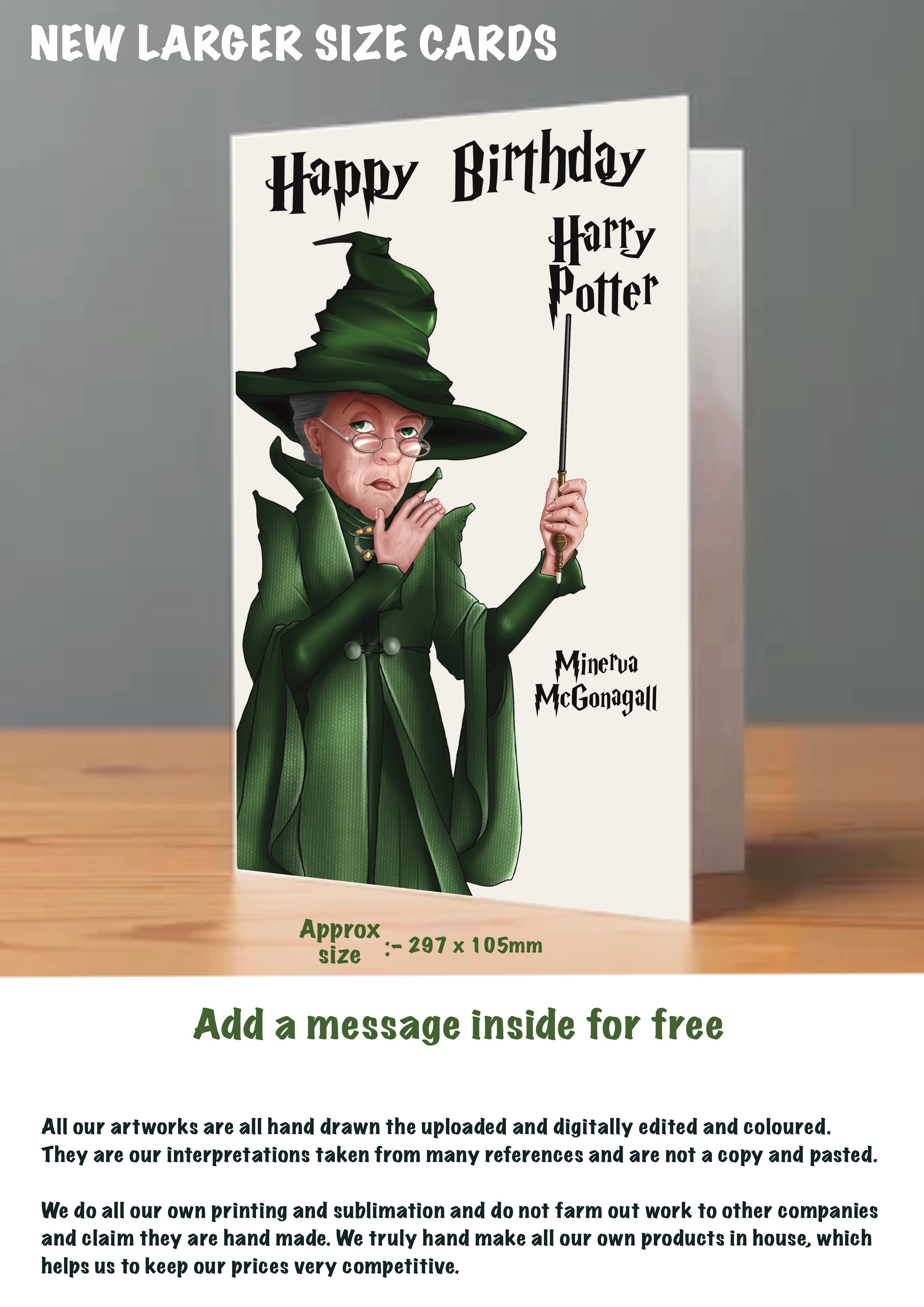 Harry Potter Birthday Cards