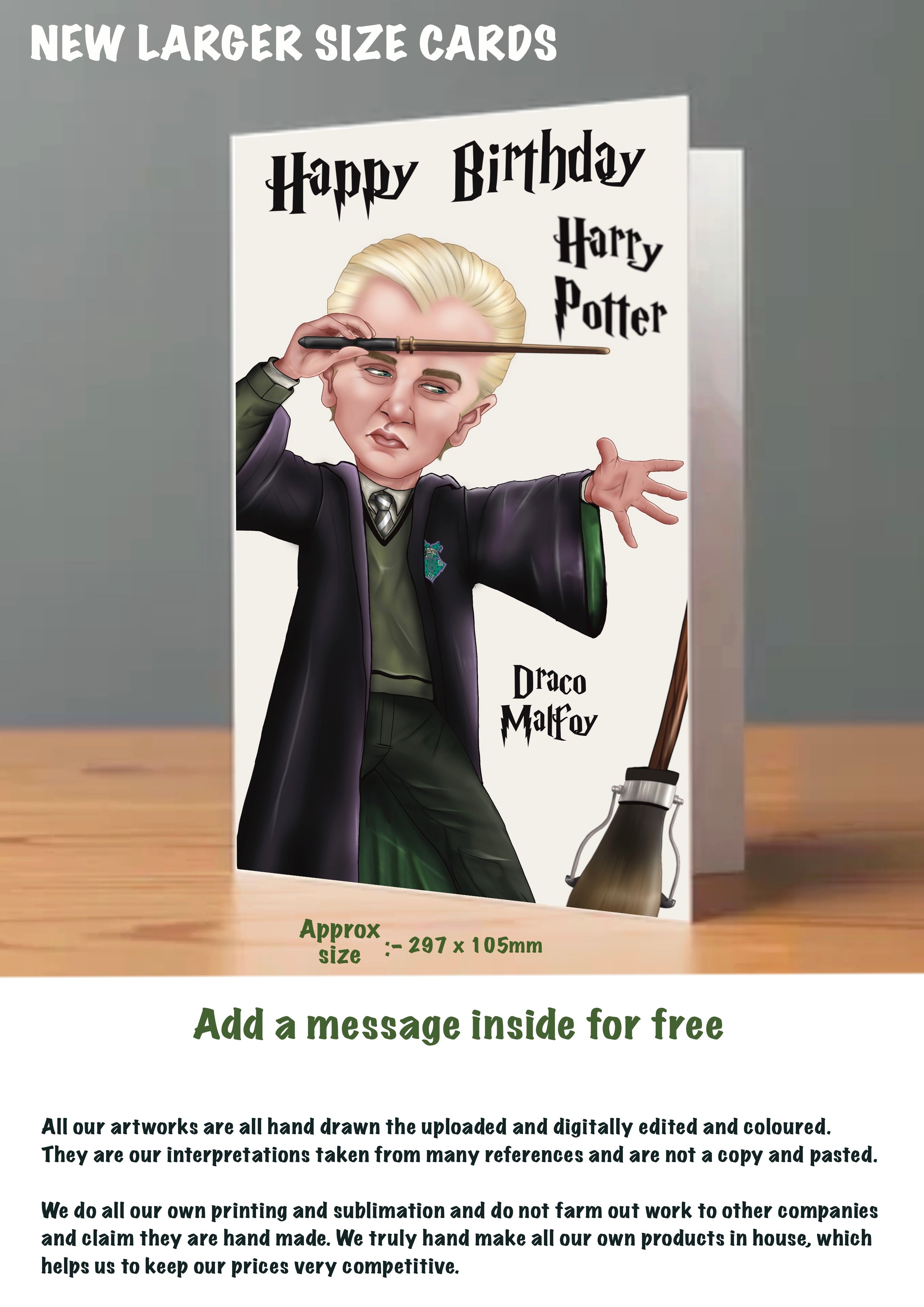 Harry Potter Birthday Cards