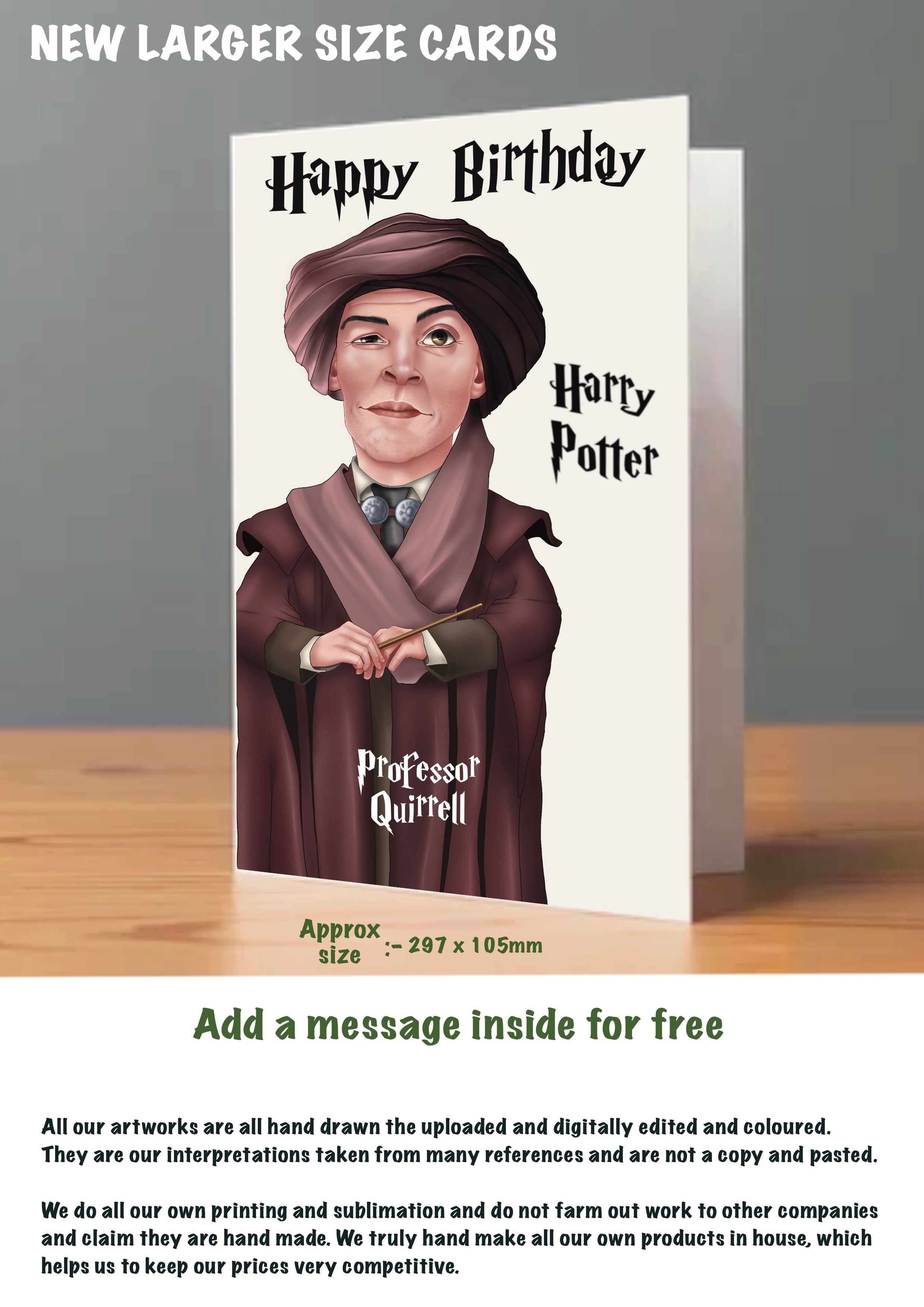 Harry Potter Birthday Cards