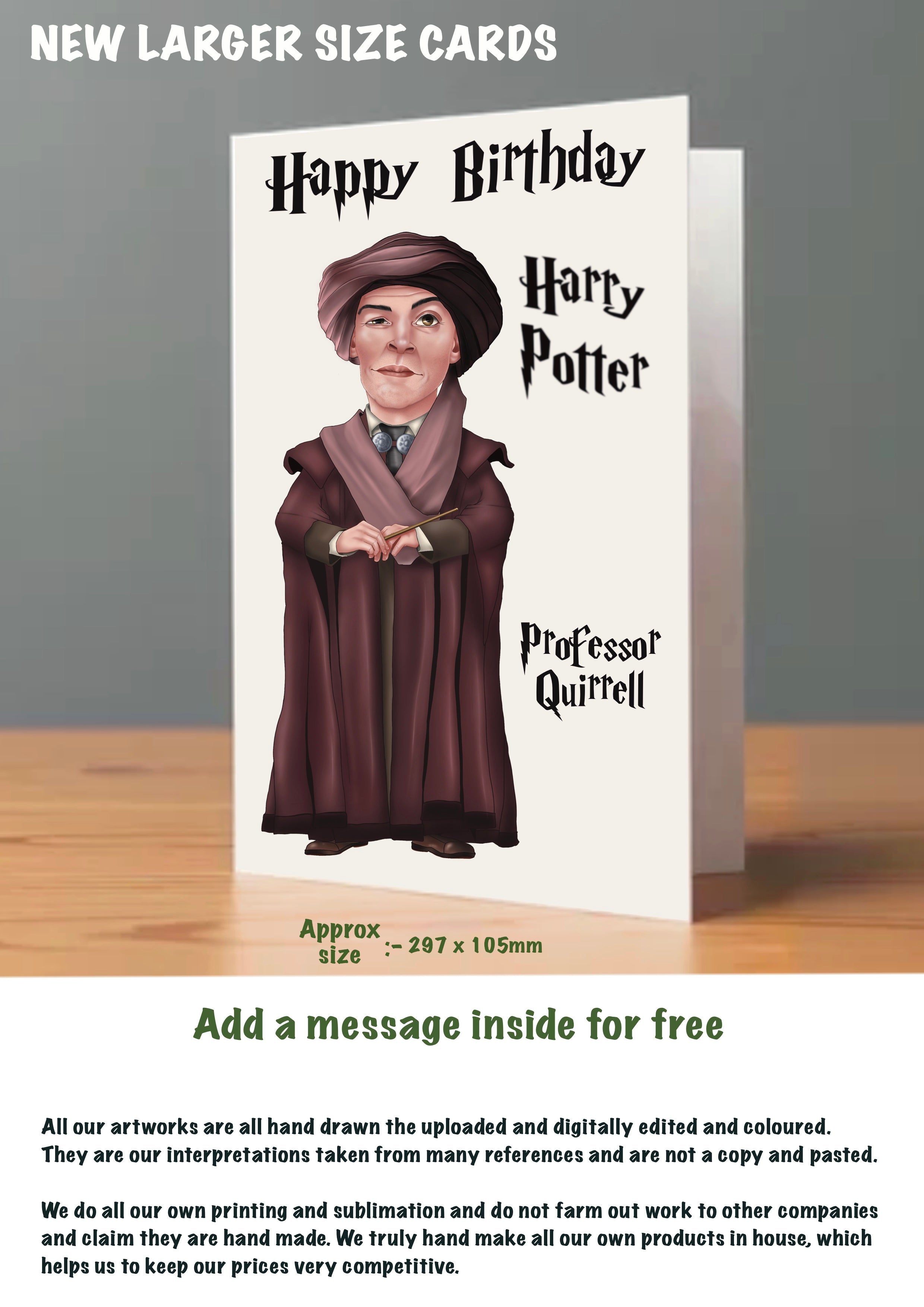 Harry Potter Birthday Cards