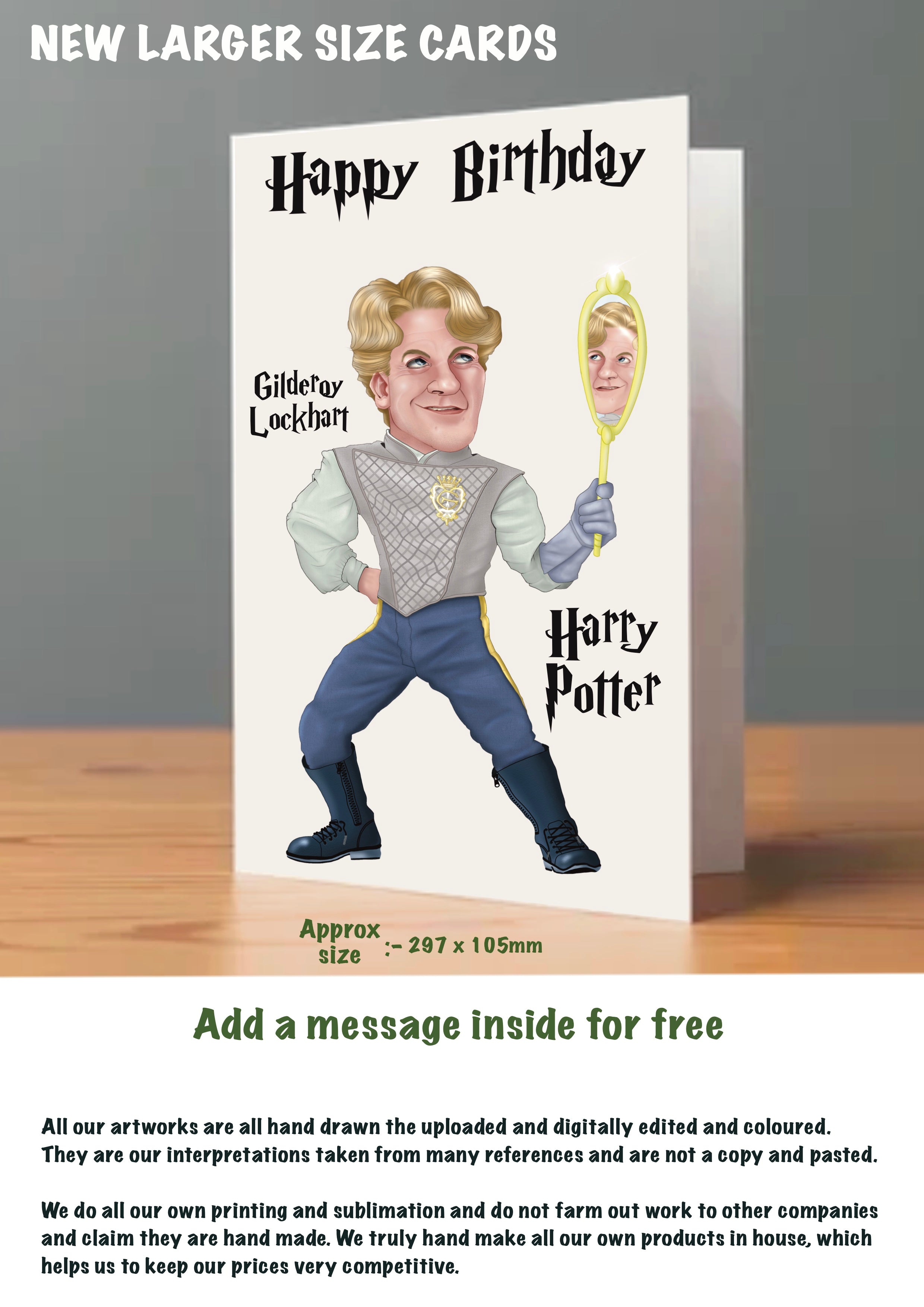 Harry Potter Birthday Cards