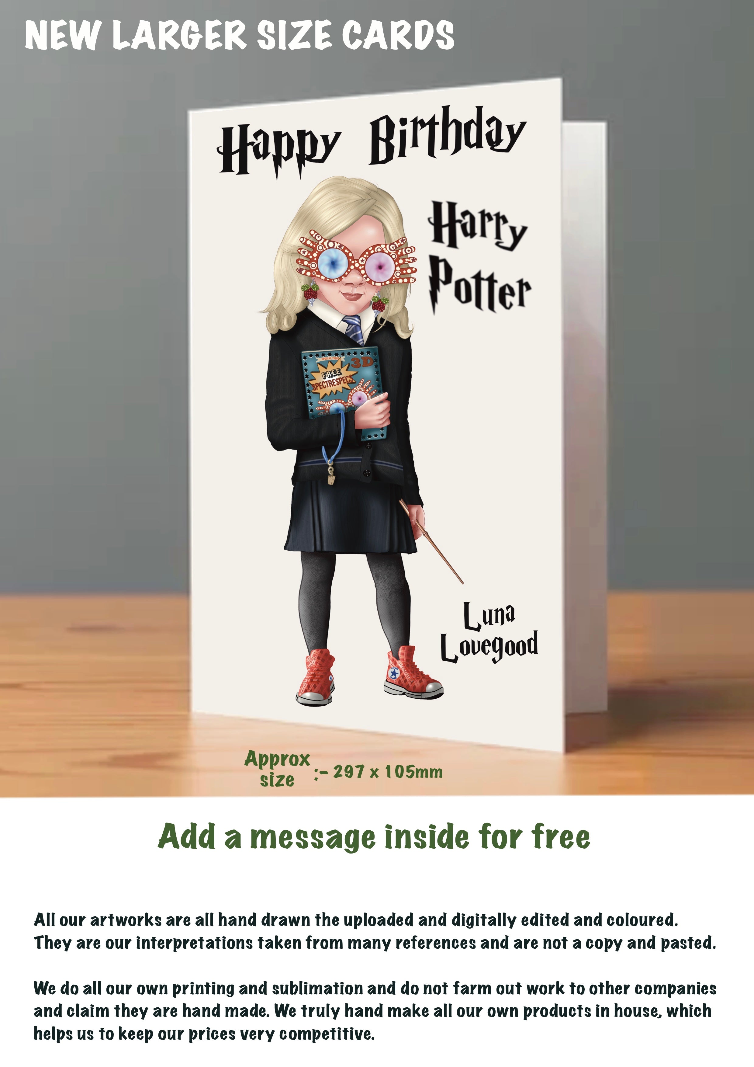 Harry Potter Birthday Cards