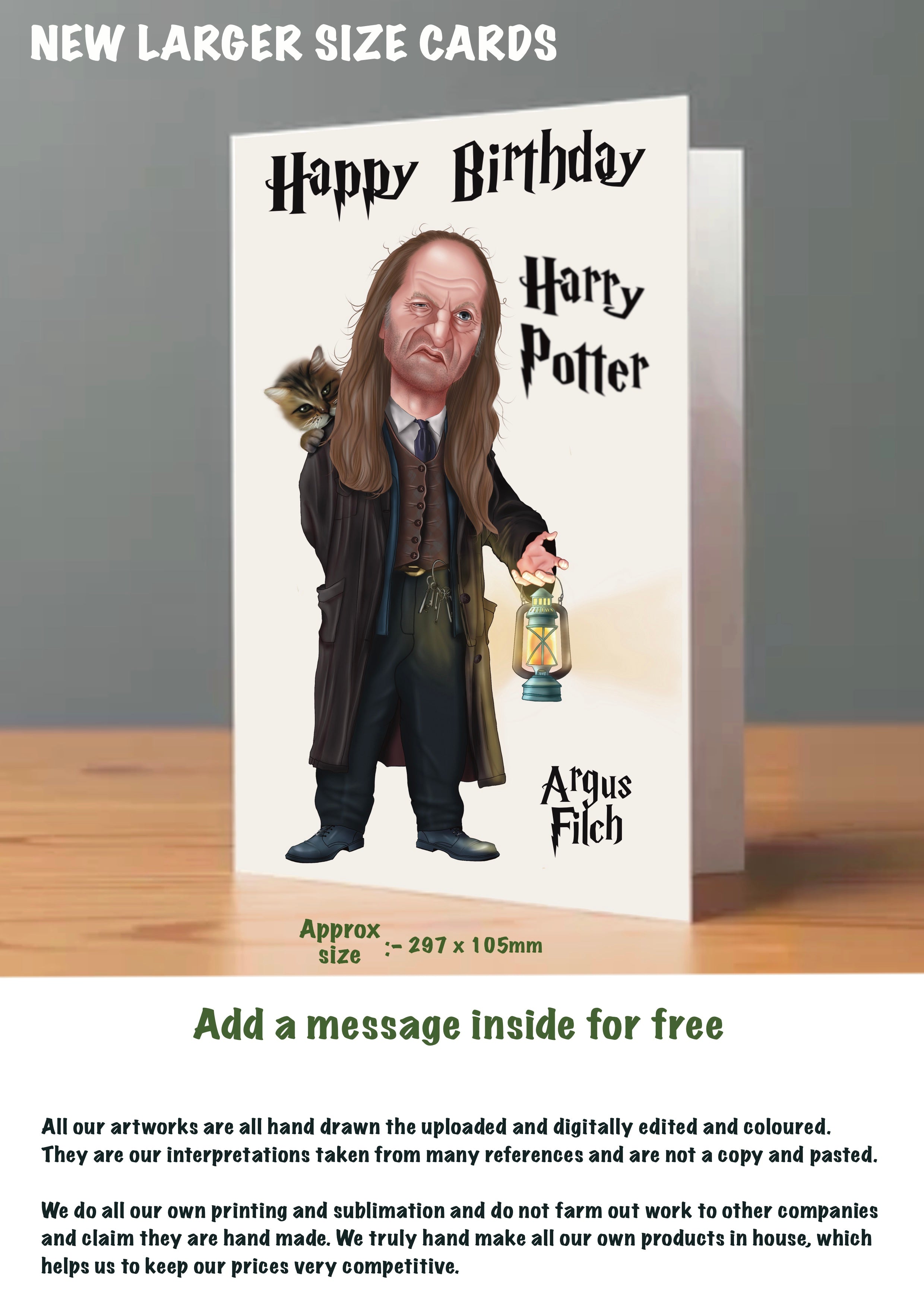 Harry Potter Birthday Cards