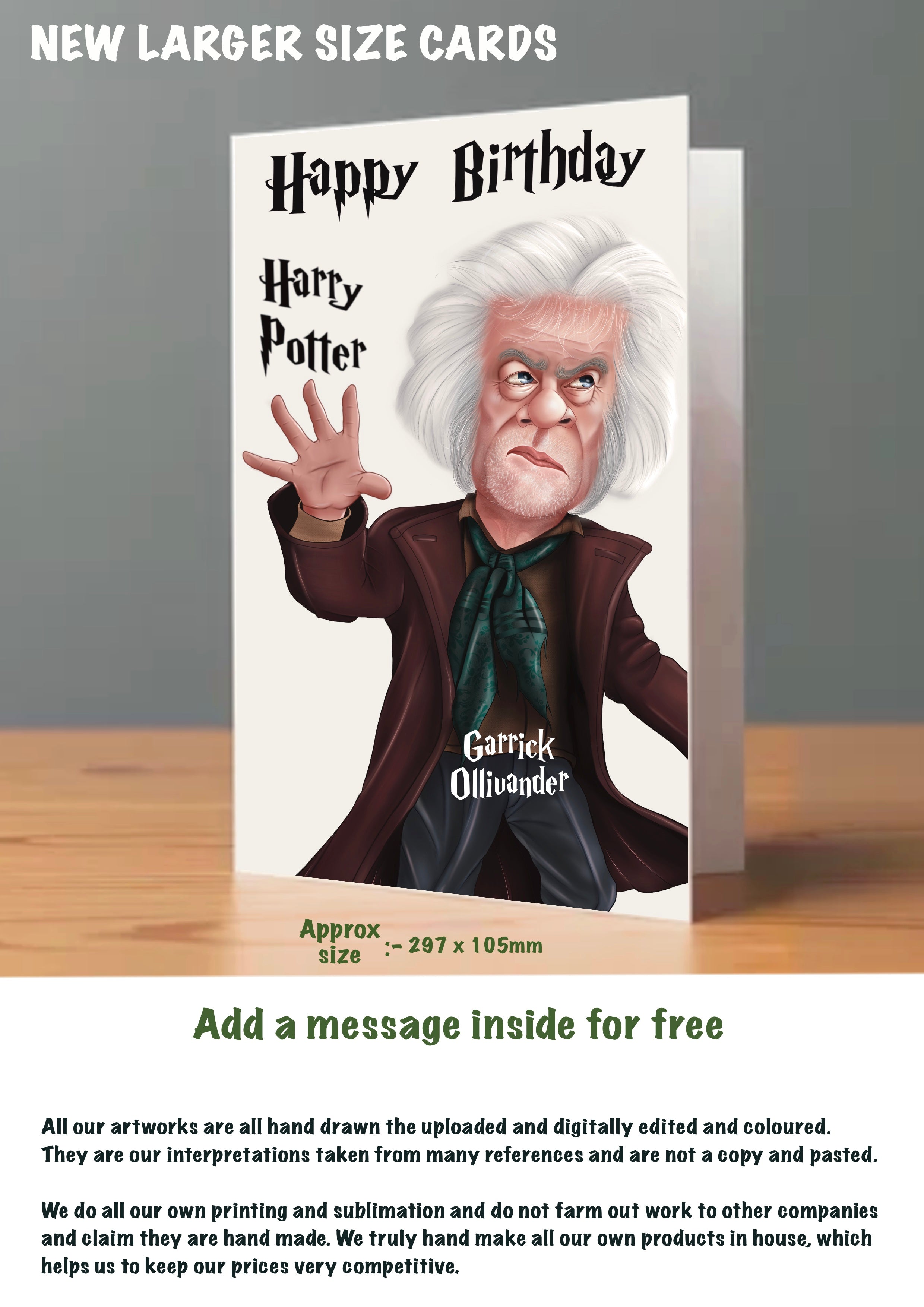 Harry Potter Birthday Cards