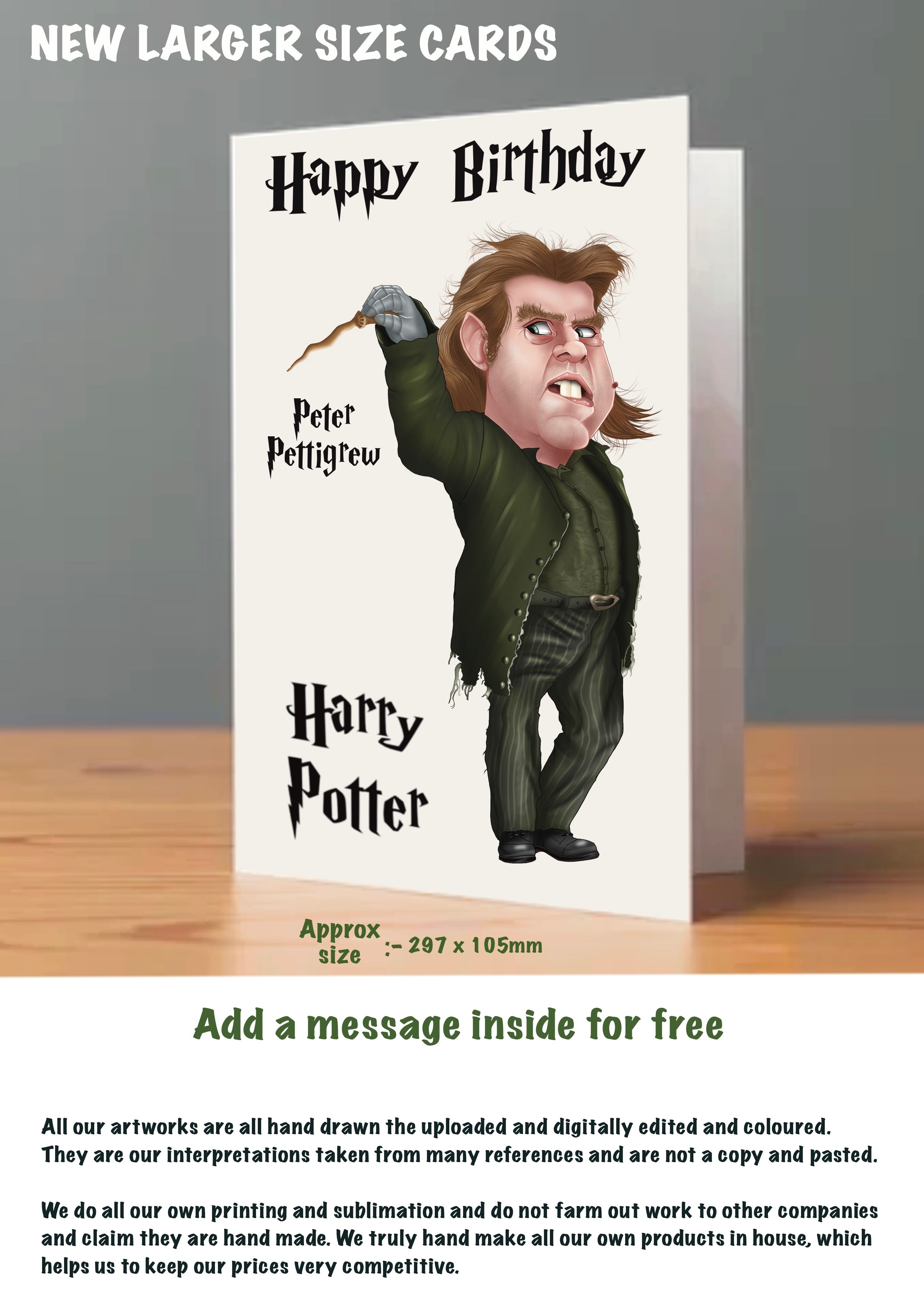 Harry Potter Birthday Cards