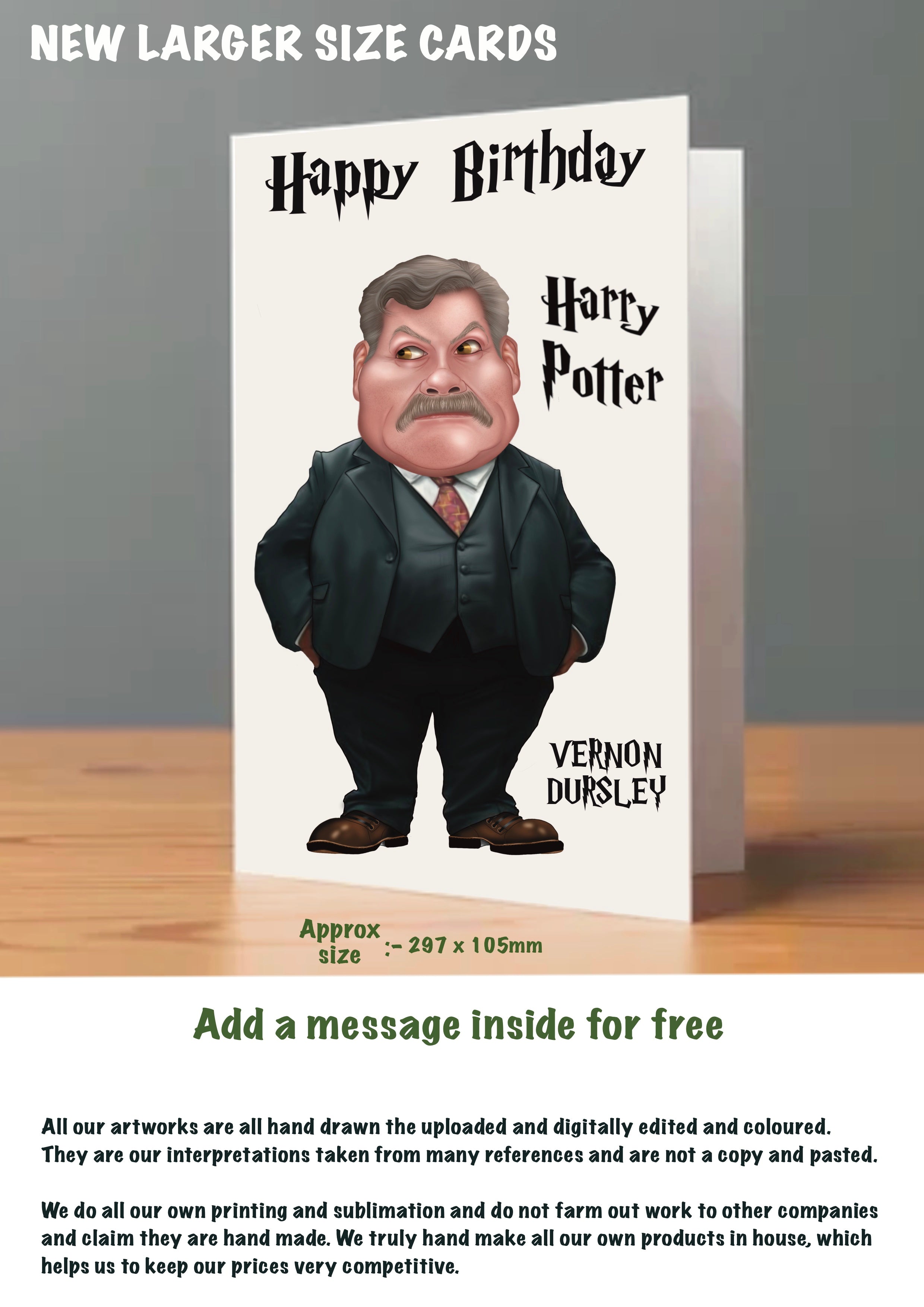 Harry Potter Birthday Cards