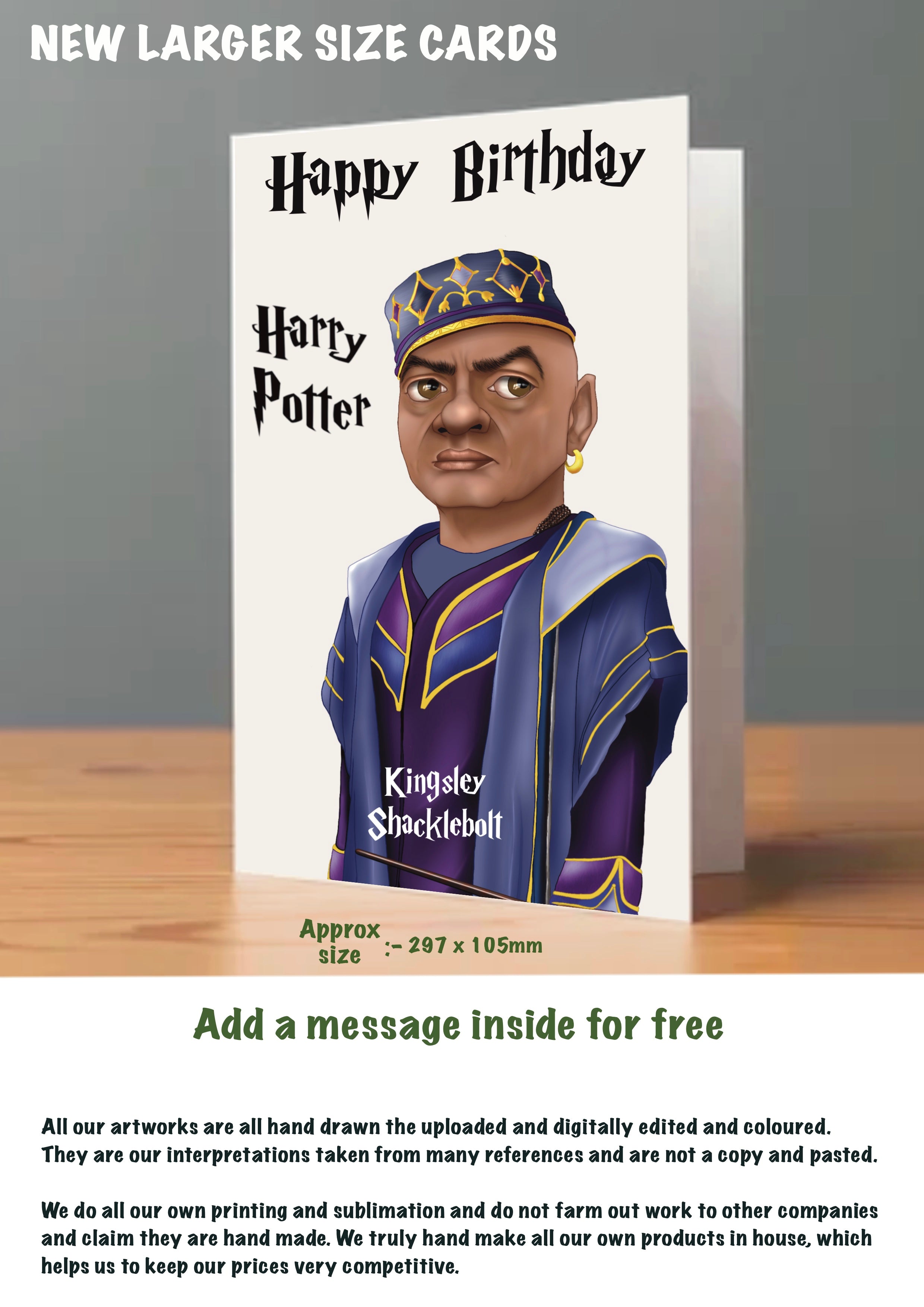 Harry Potter Birthday Cards