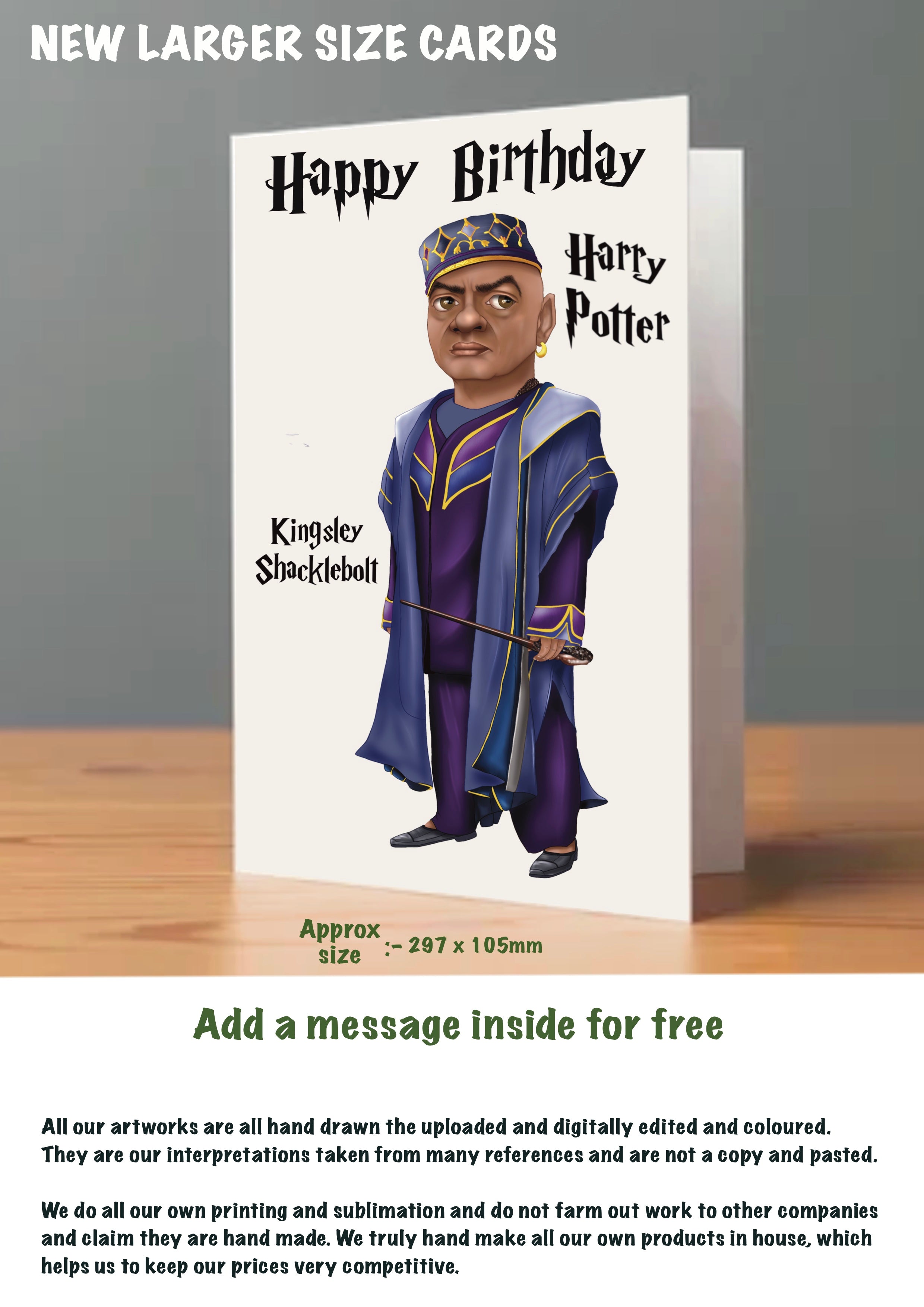 Harry Potter Birthday Cards
