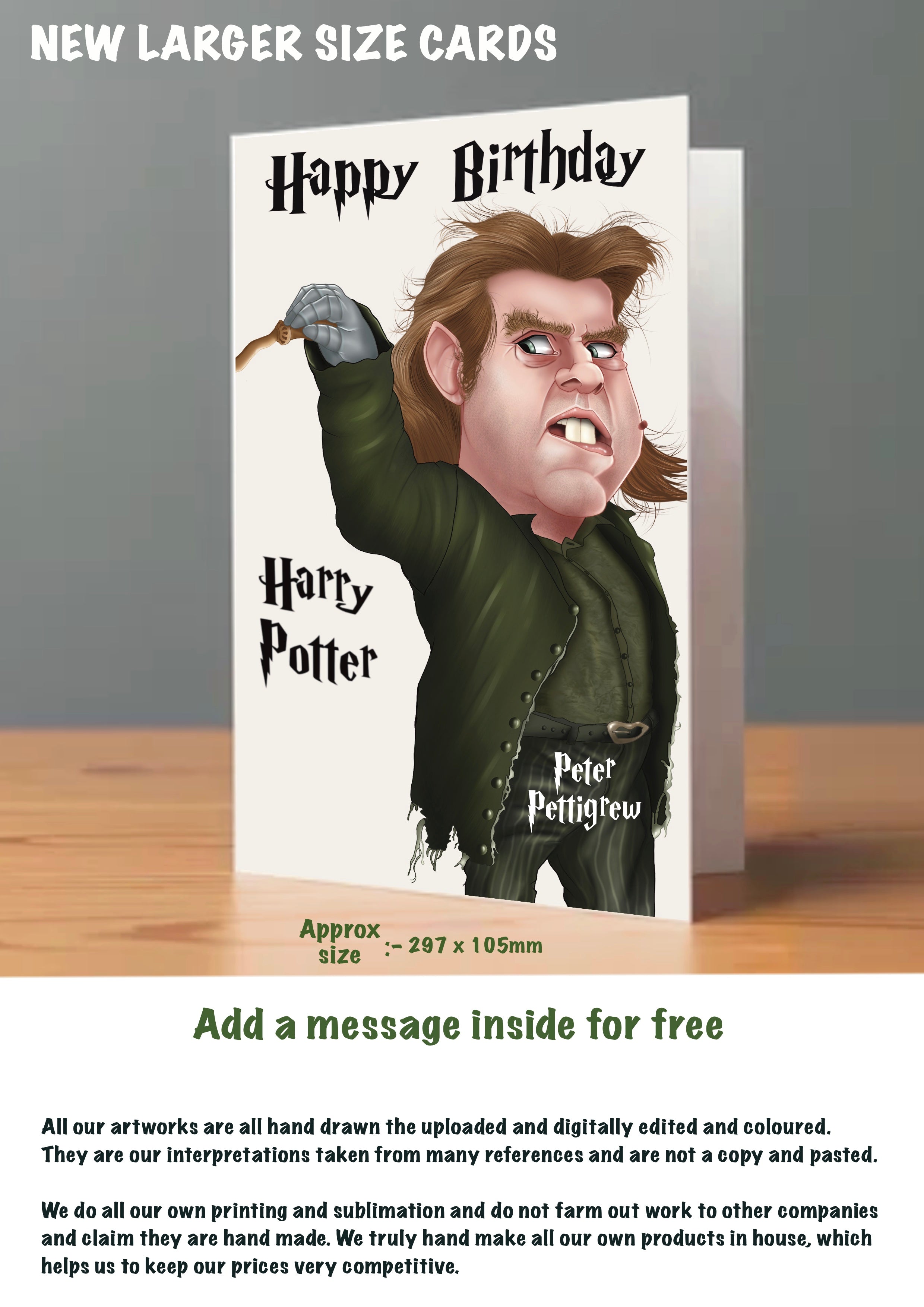 Harry Potter Birthday Cards
