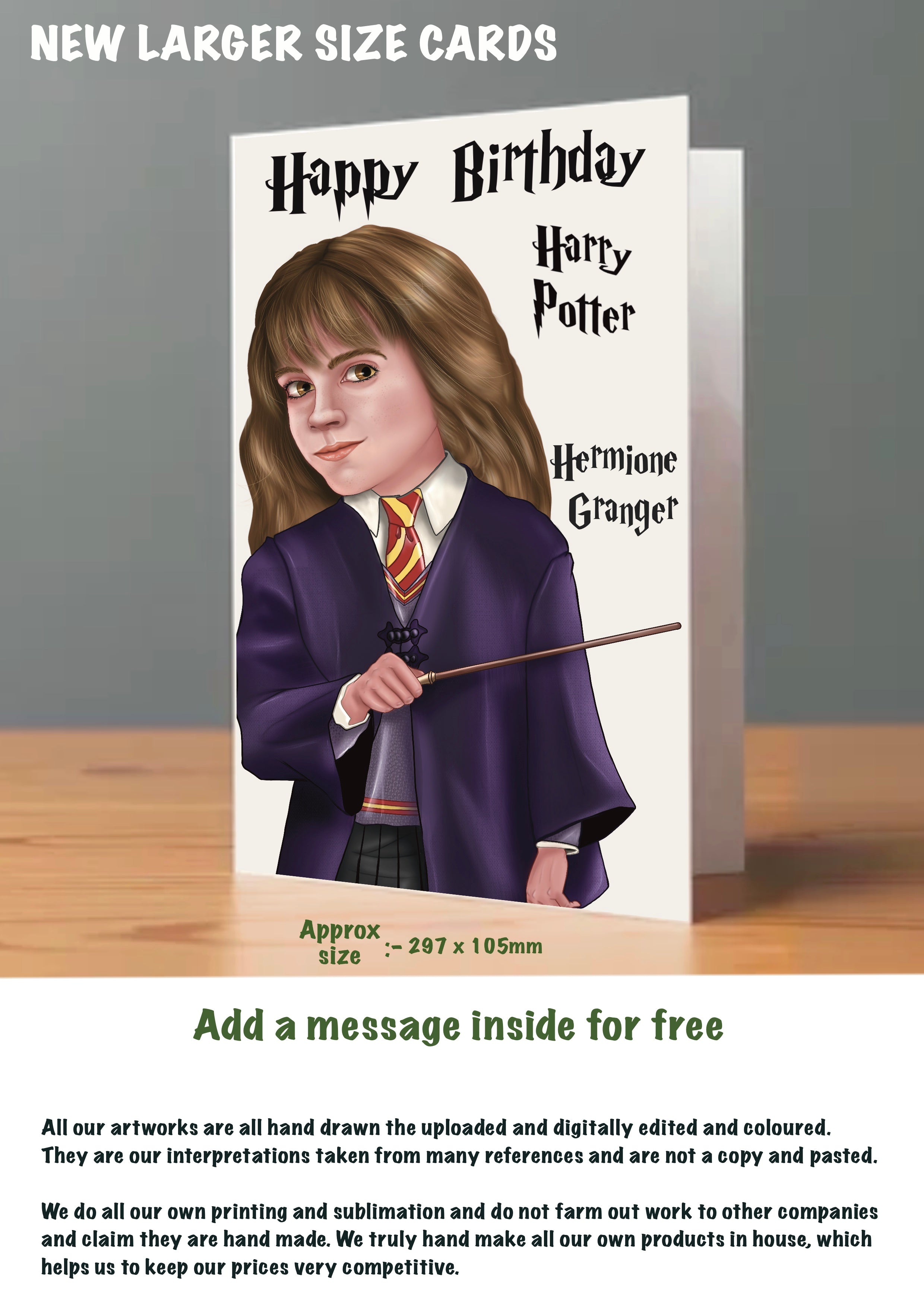 Harry Potter Birthday Cards