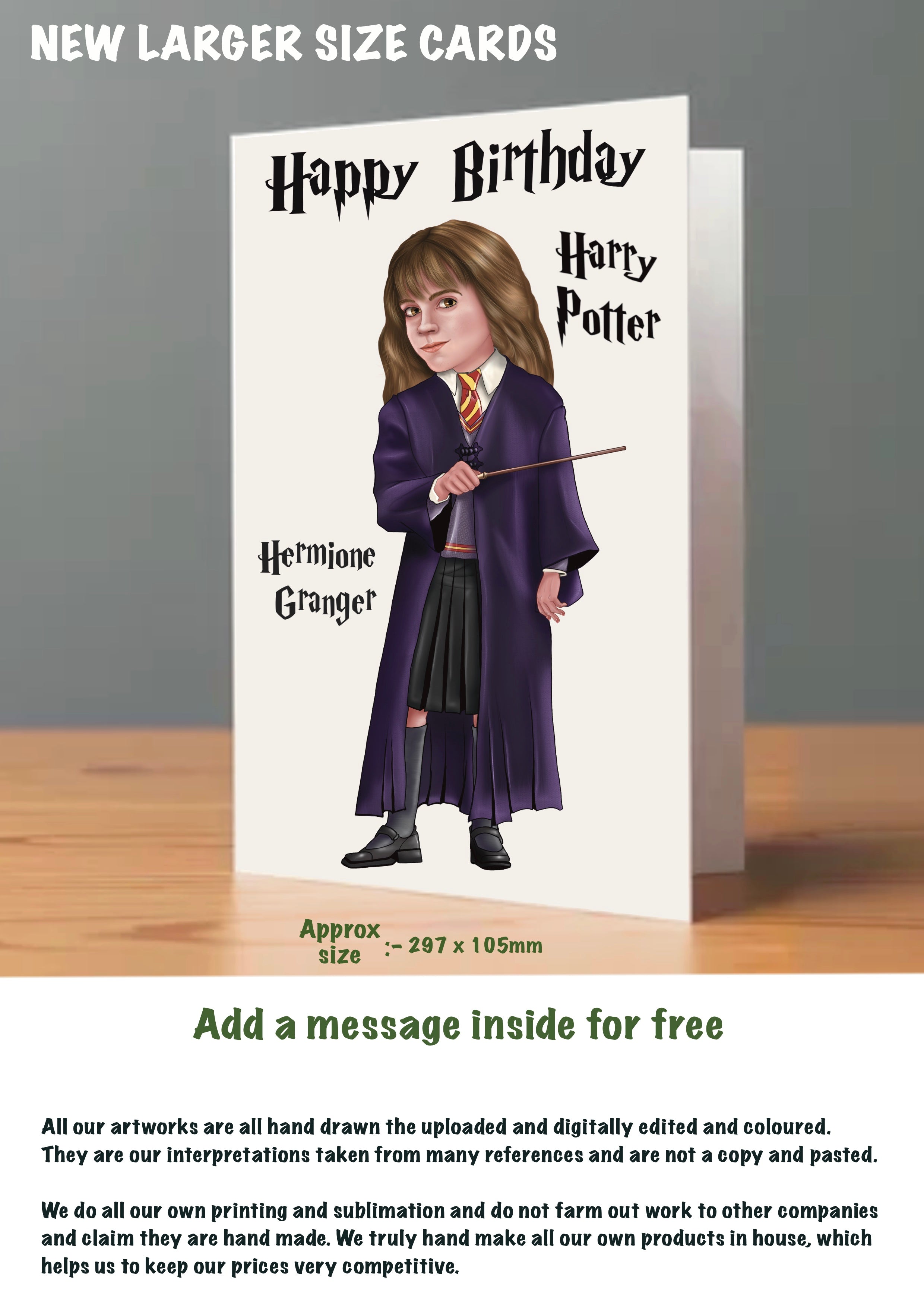 Harry Potter Birthday Cards