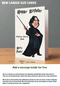 Harry Potter Birthday Cards