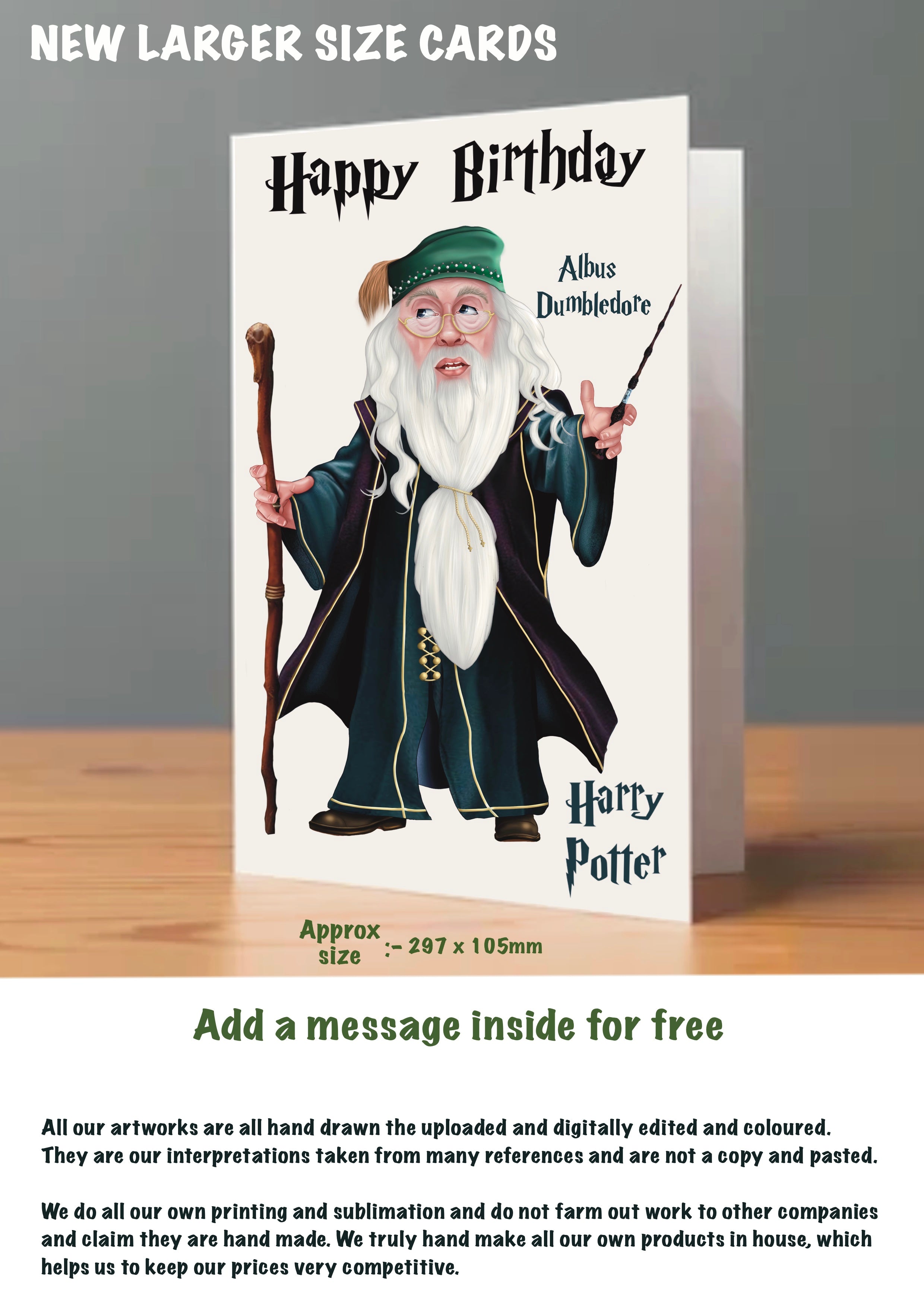 Harry Potter Birthday Cards