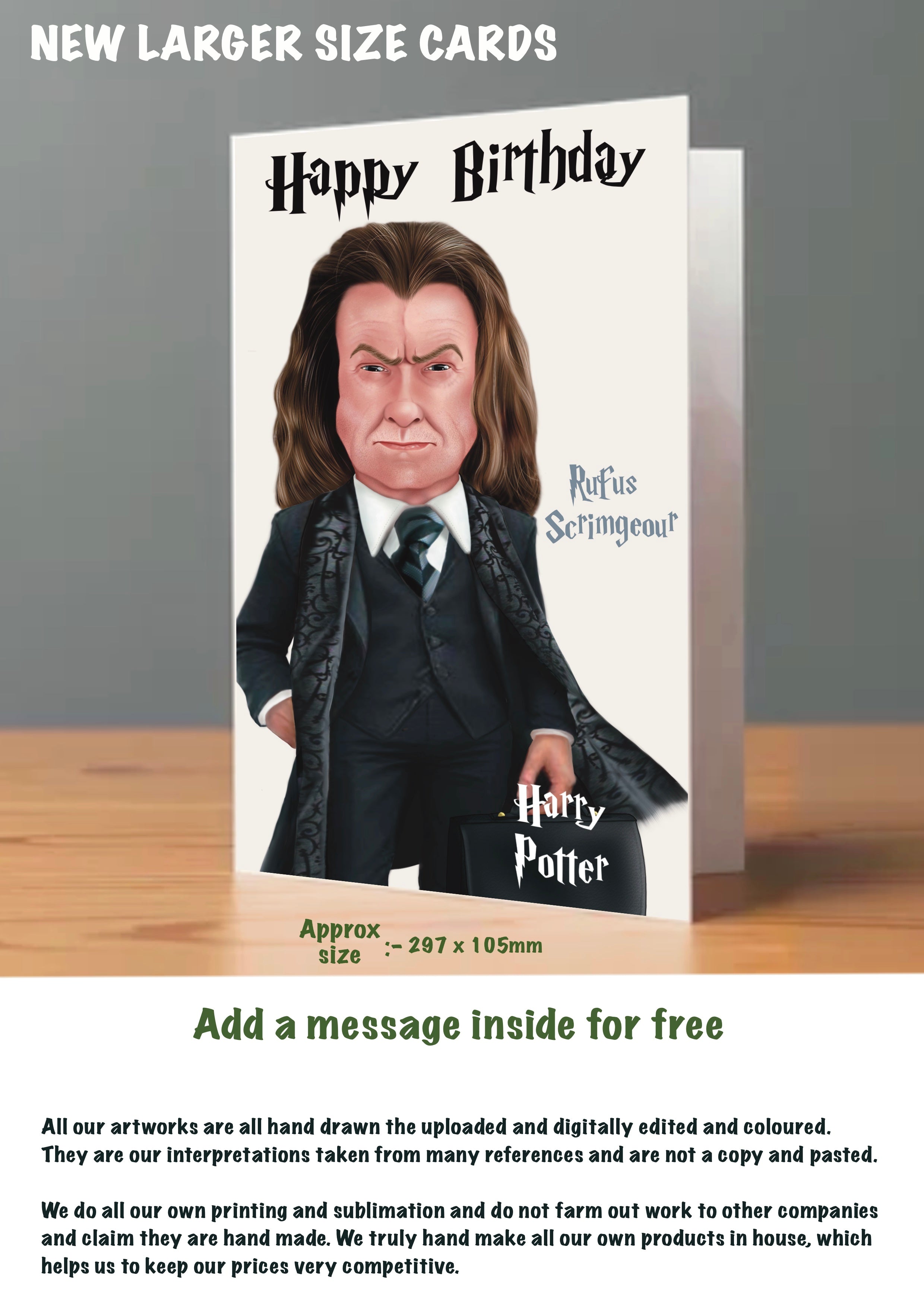 Harry Potter Birthday Cards