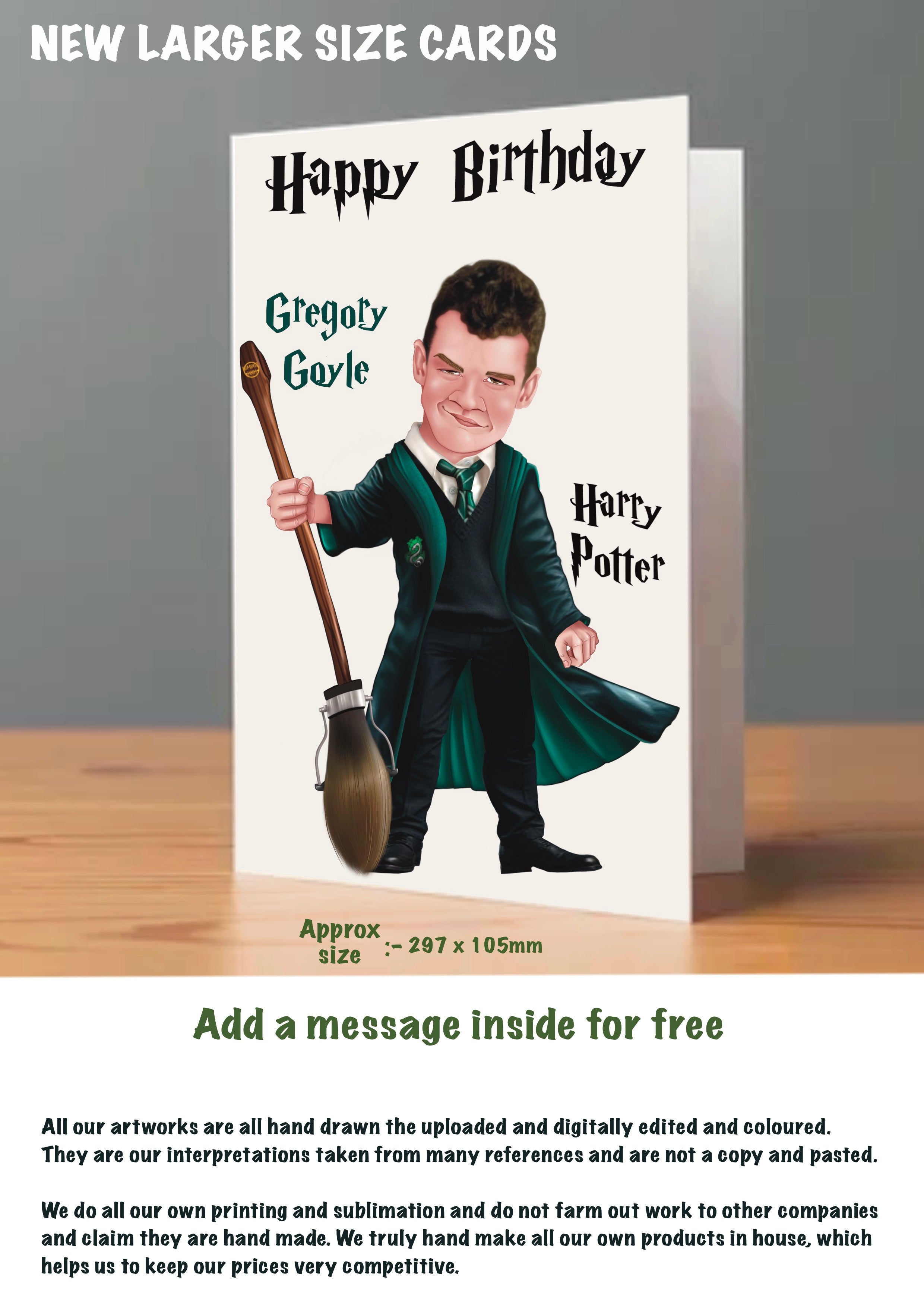 Harry Potter Birthday Cards