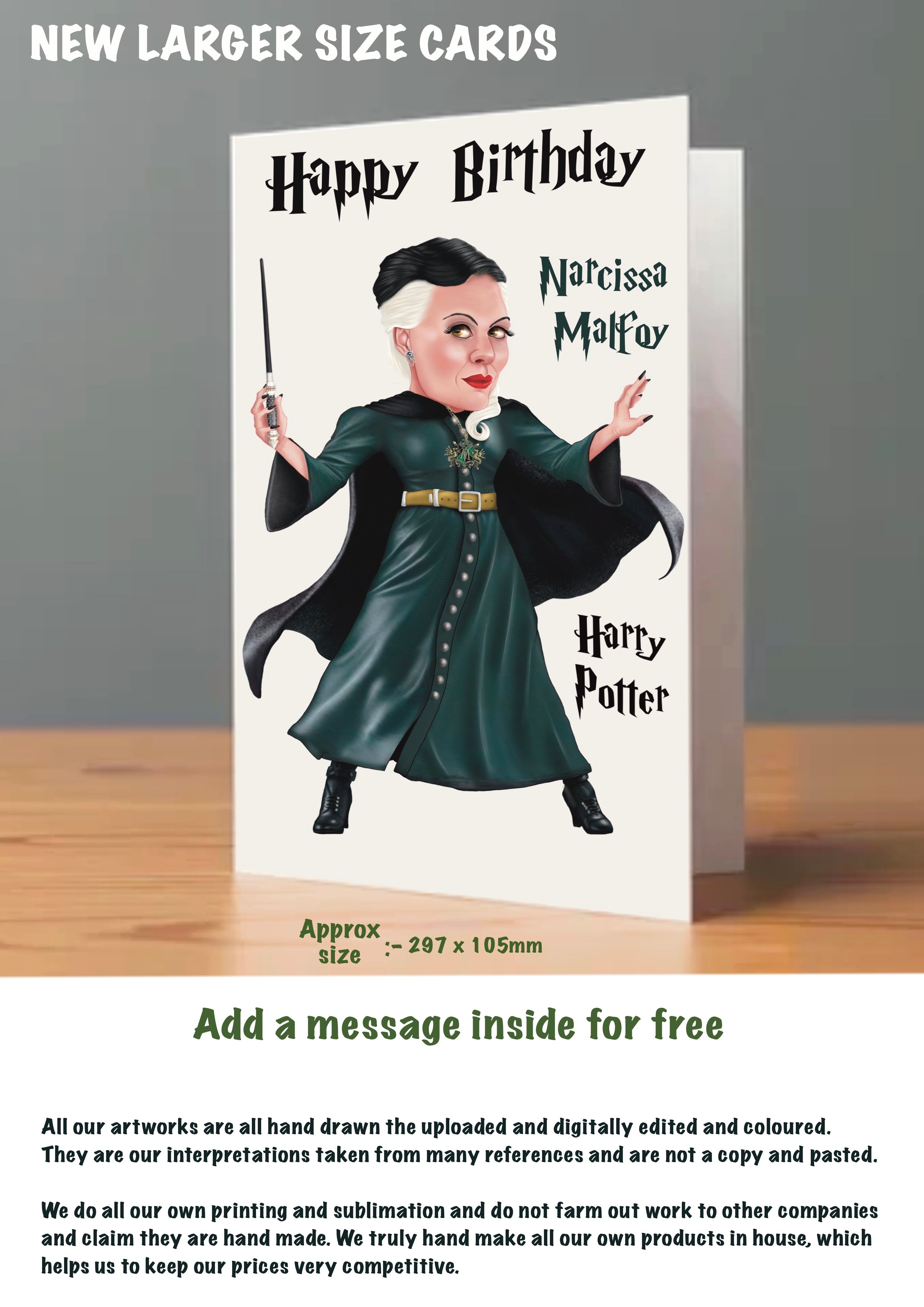 Harry Potter Birthday Cards