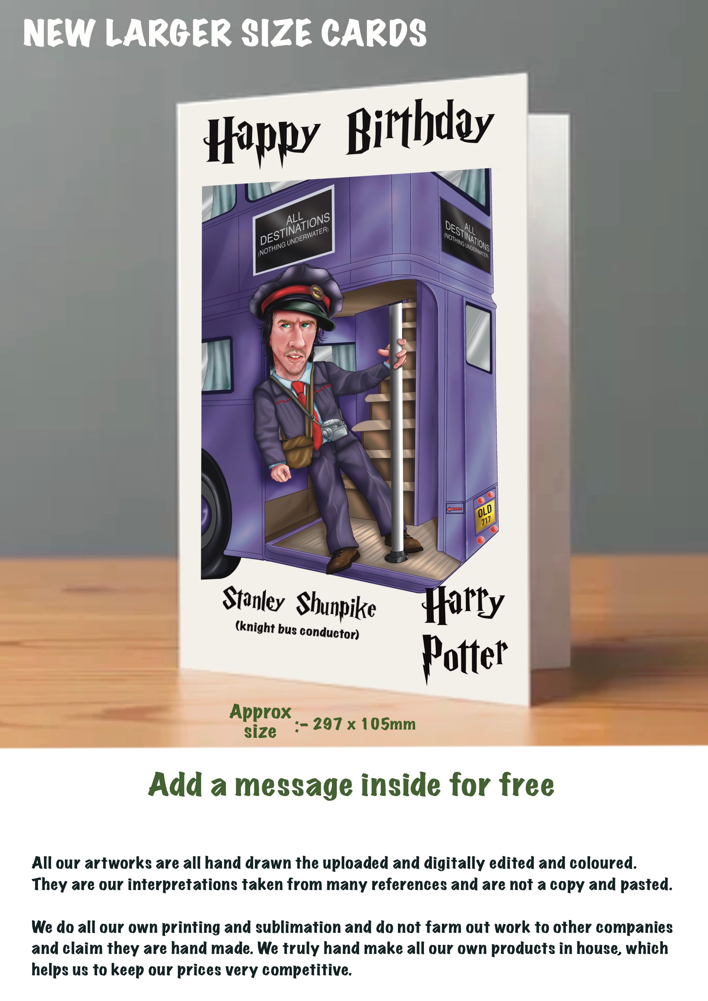 Harry Potter Birthday Cards