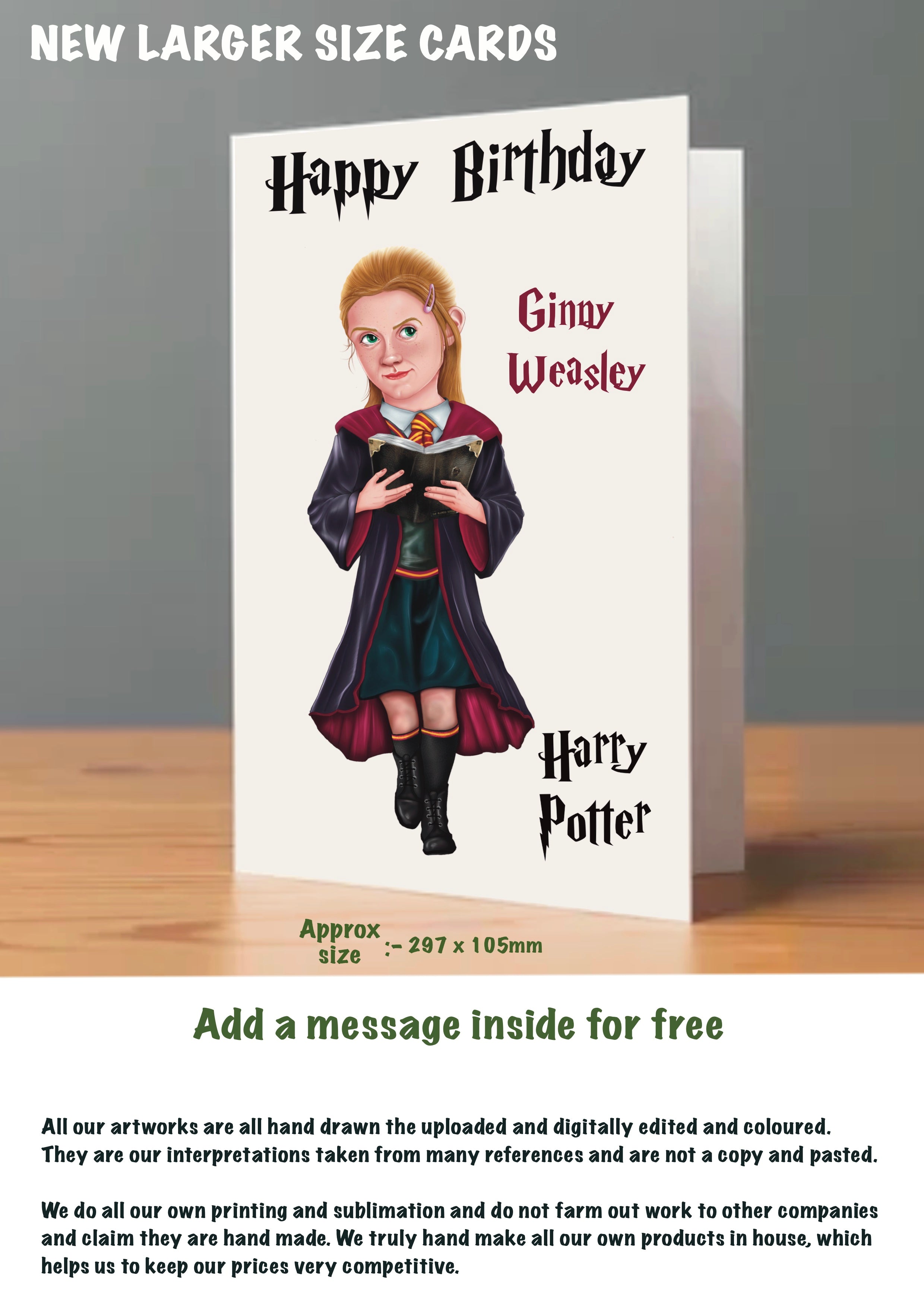 Harry Potter Birthday Cards