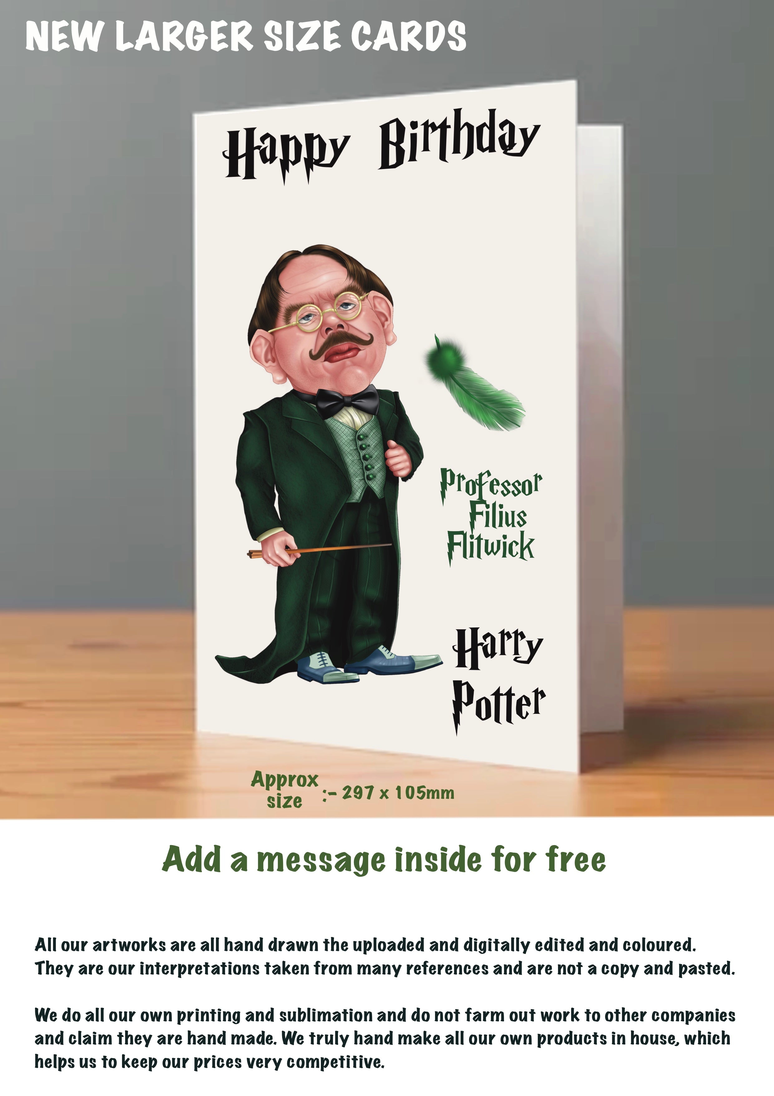 Harry Potter Birthday Cards