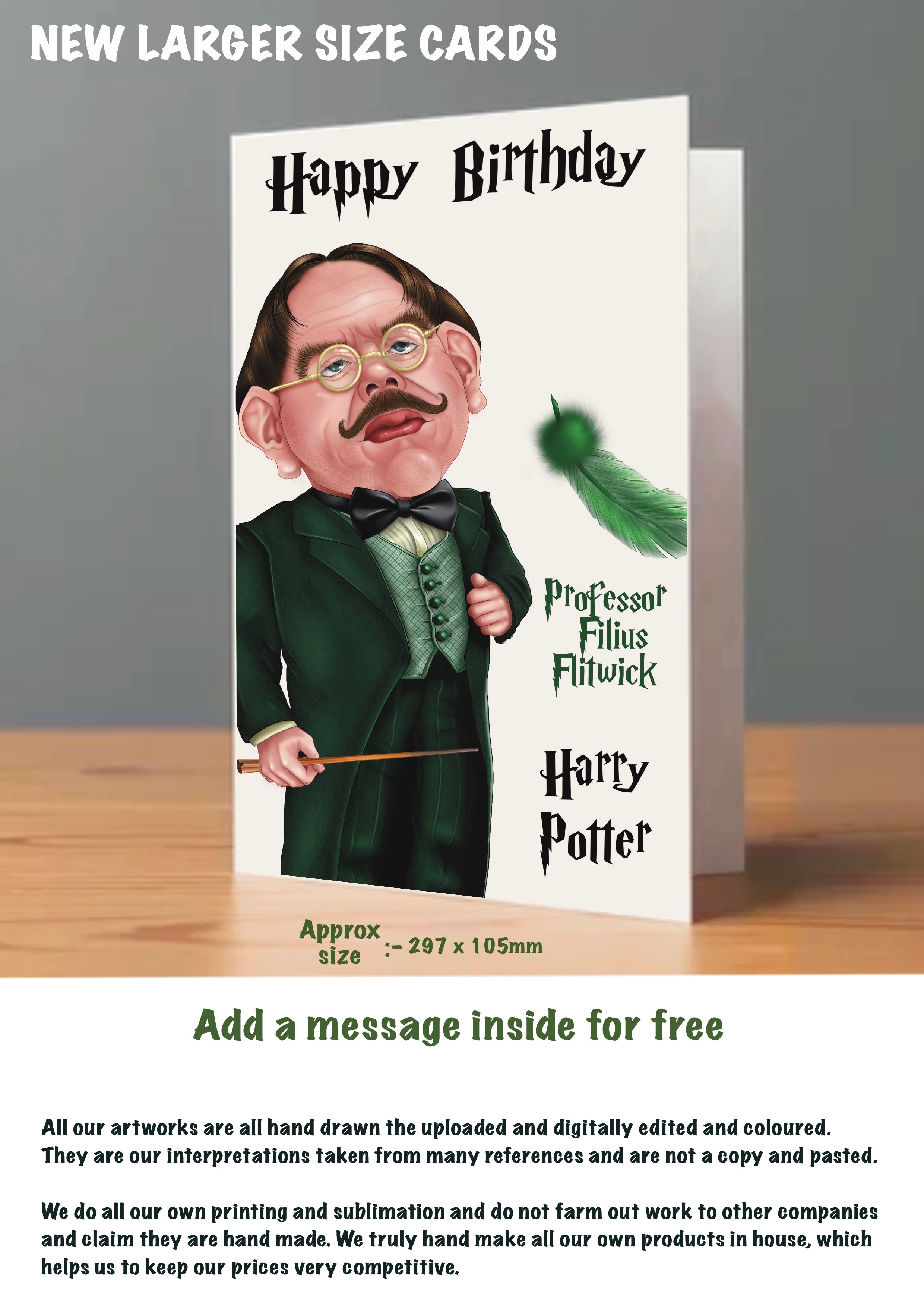 Harry Potter Birthday Cards