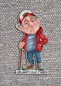 Old People Stickers with sayings
