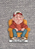 Old People Stickers with sayings