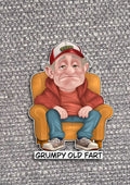 Old People Stickers with sayings