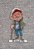 Old People Stickers with sayings “ya auld yin”