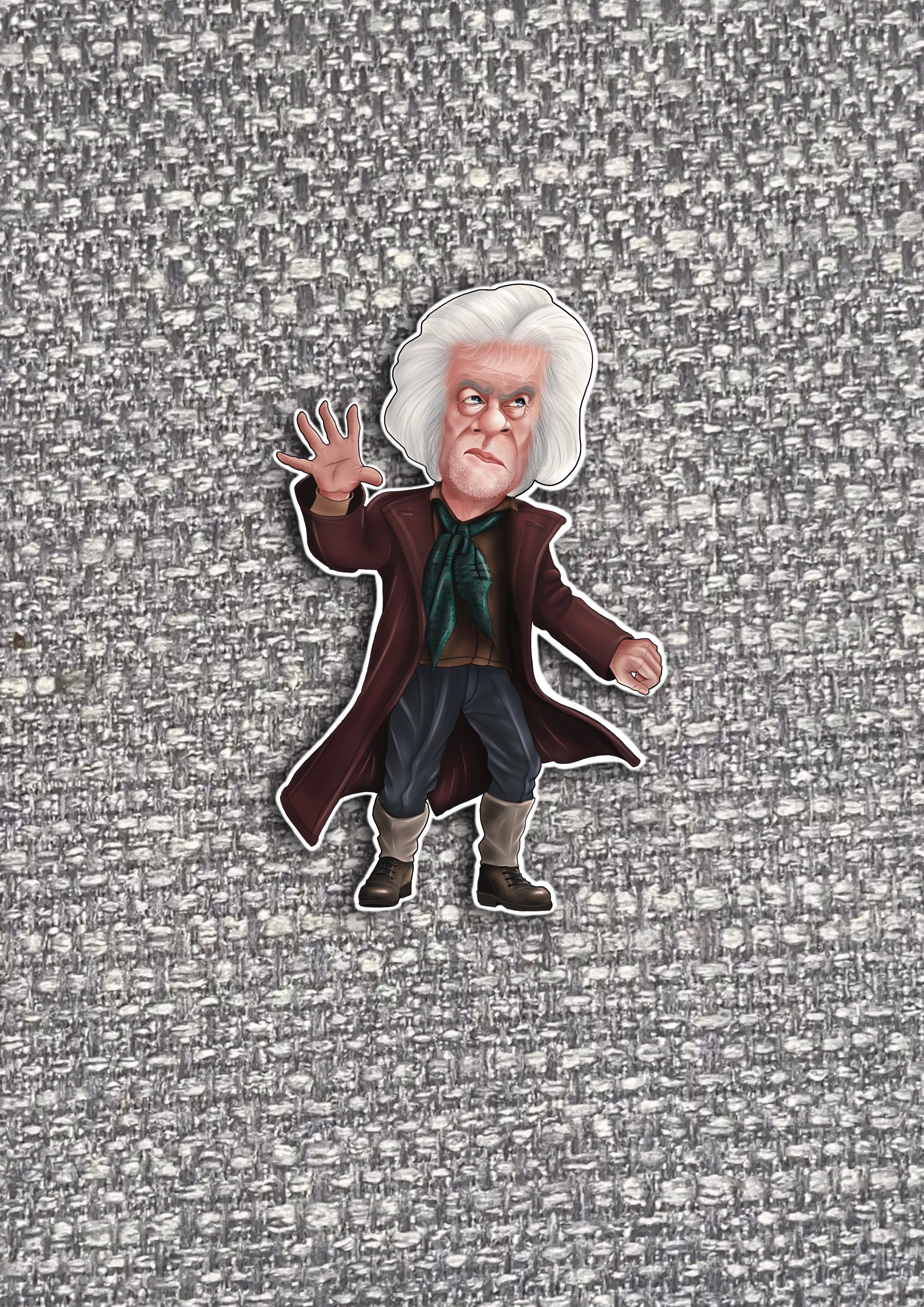 Harry Potter Vinyl Stickers Garrick Ollivander