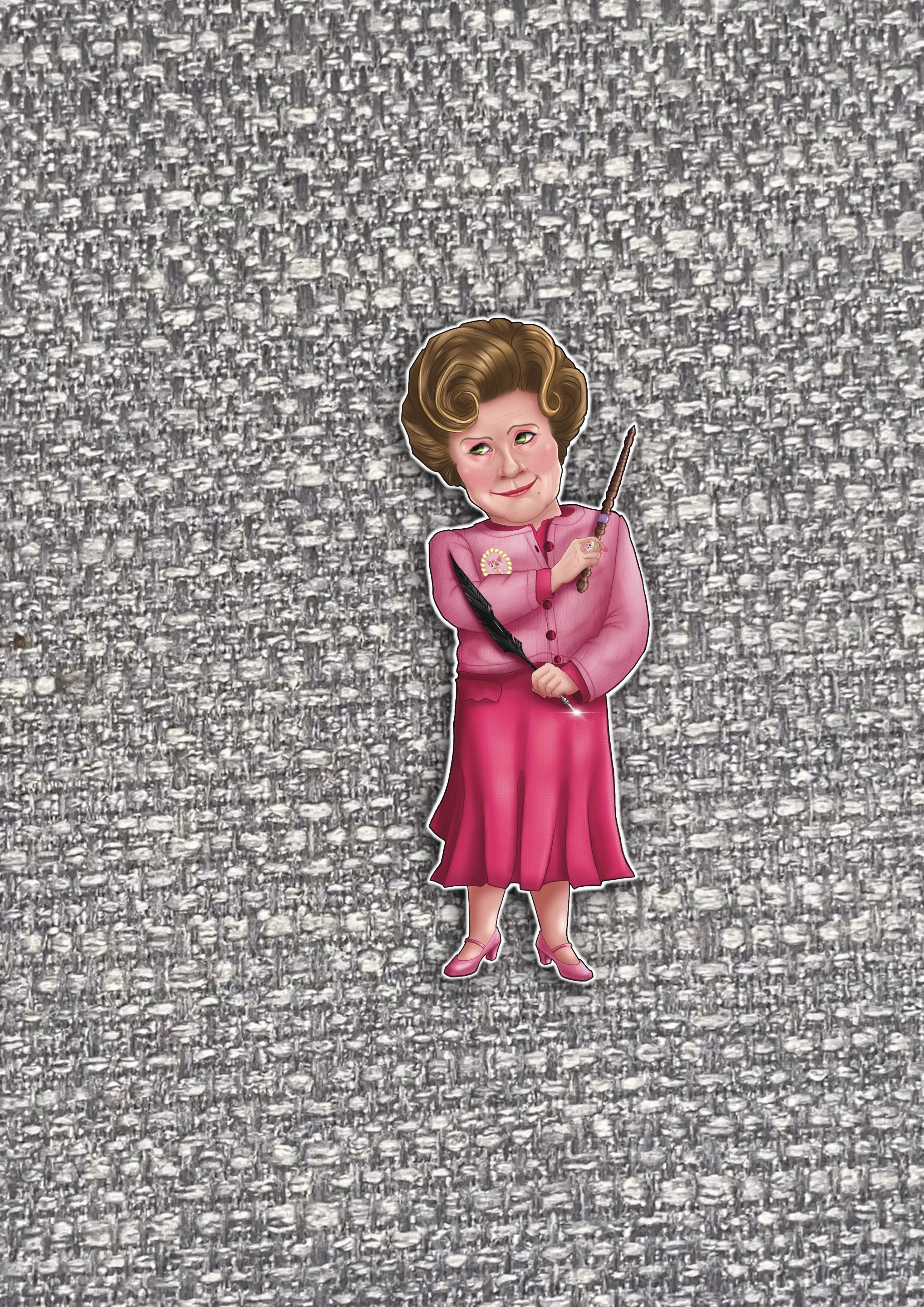 Harry Potter Vinyl Stickers Dolores Umbridge