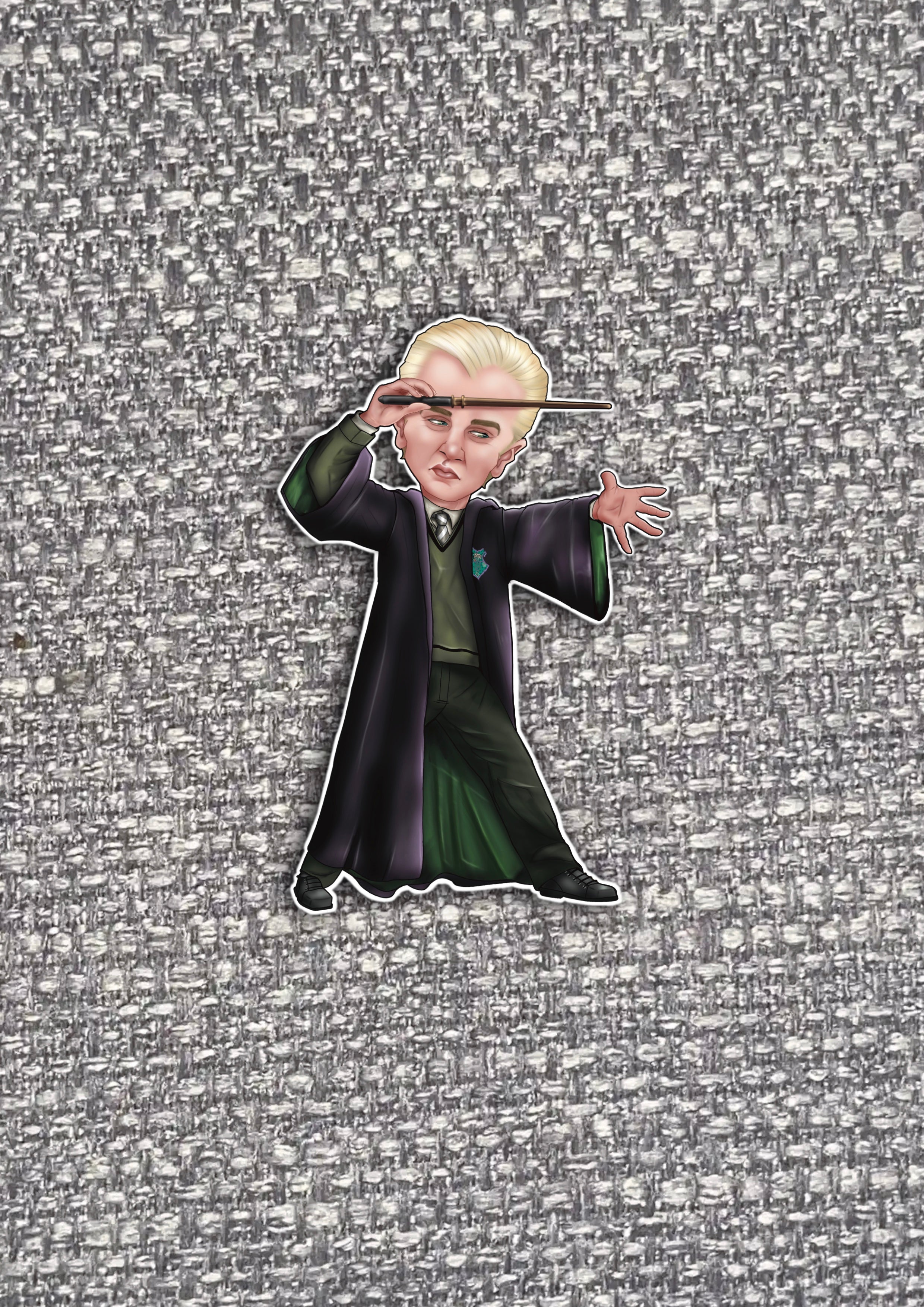 Harry Potter Vinyl Stickers Draco Malfoy