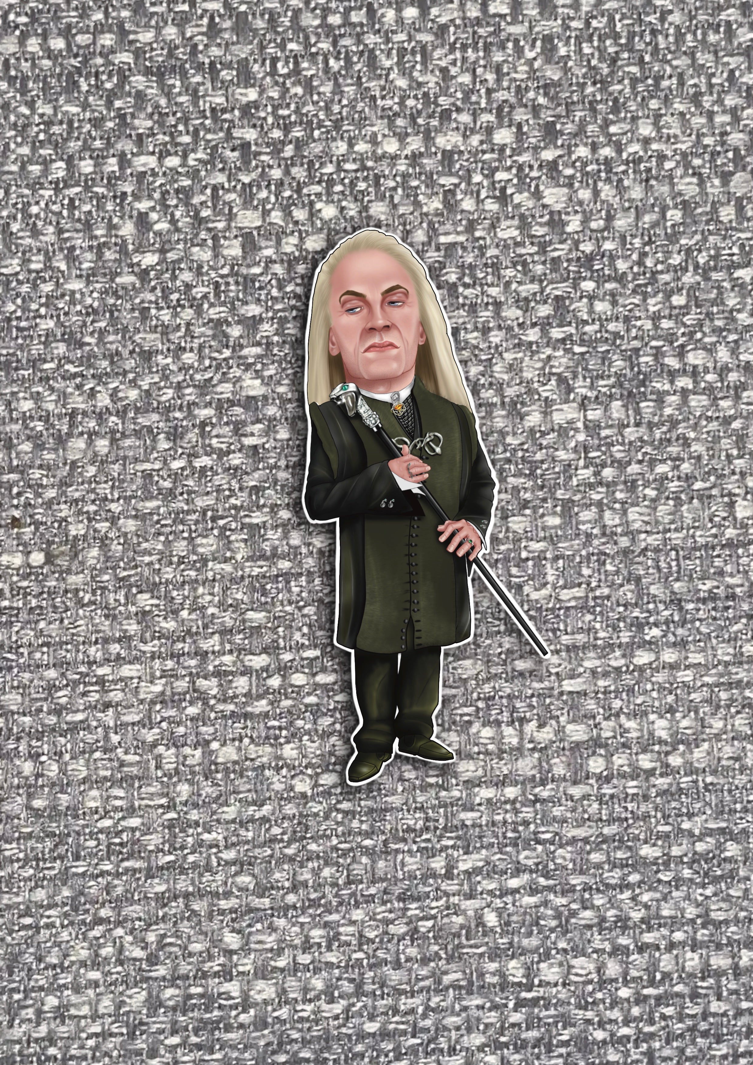 Harry Potter Vinyl Stickers lucius Malfoy