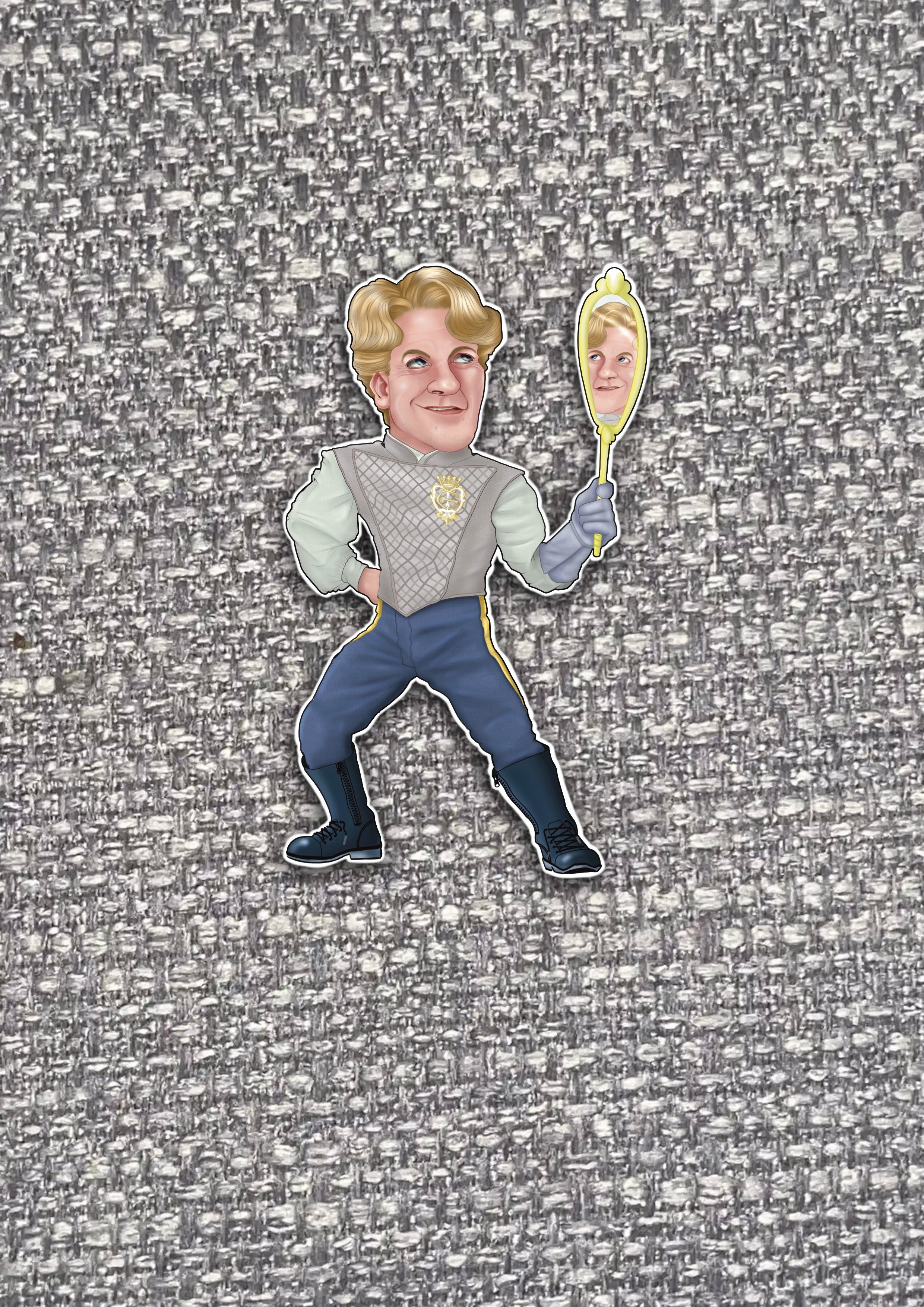 Harry Potter Vinyl Stickers Professor Lockhart