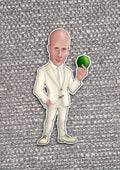 Smallville Vinyl Stickers Lex Luthor