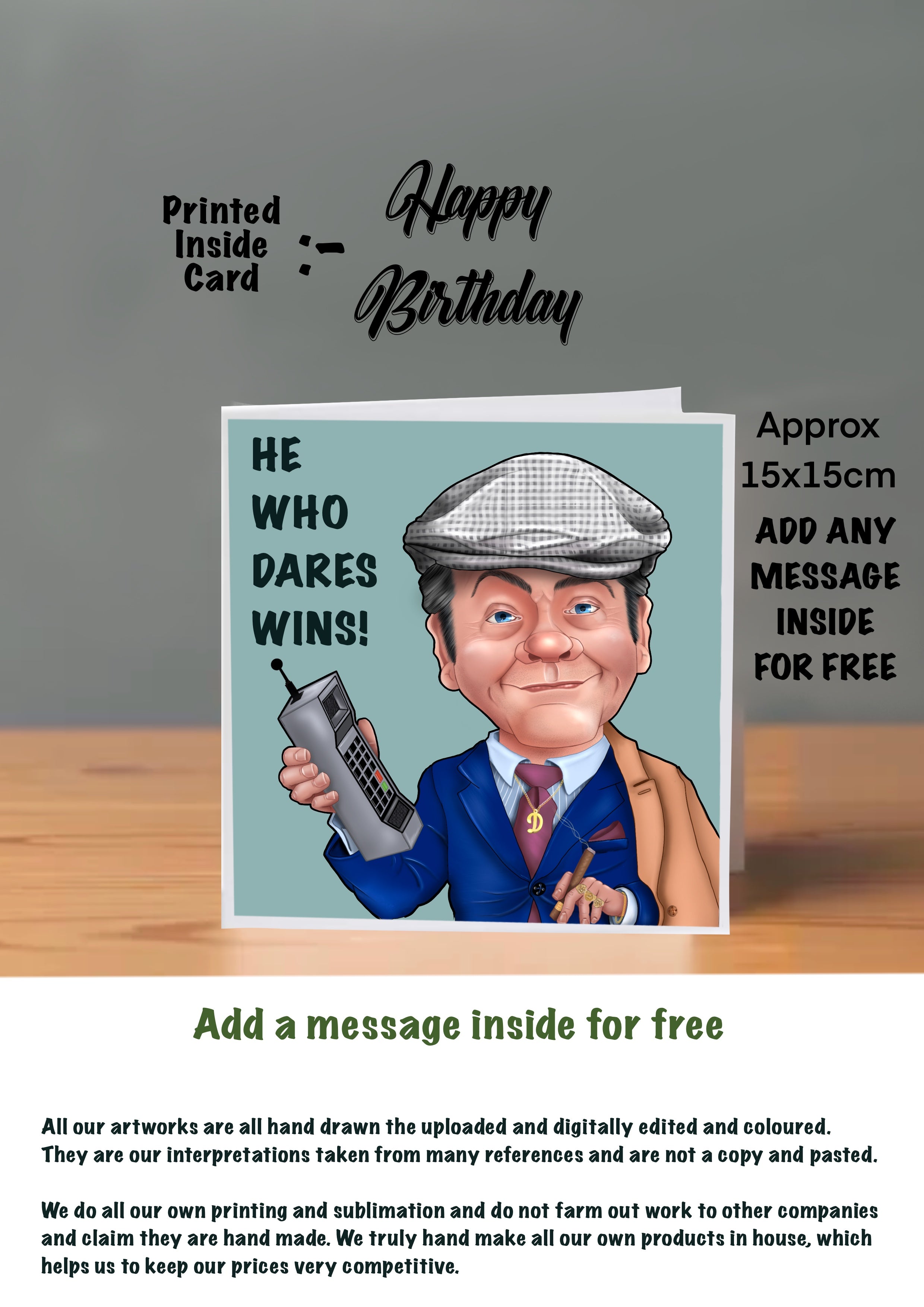 Only Fools And Horses Birthday Cards original hooky street heroes